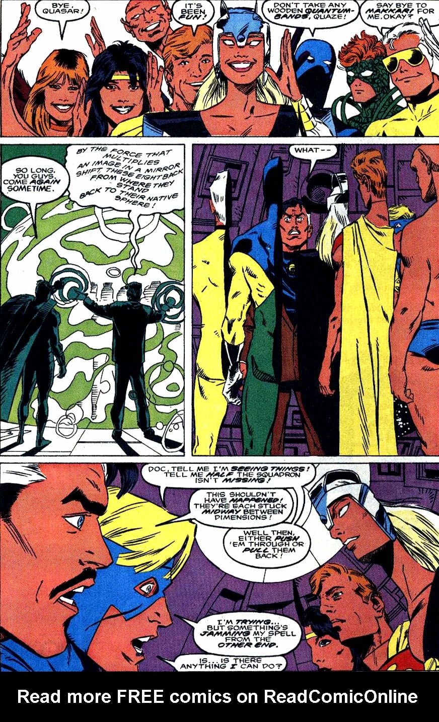 Read online Quasar comic -  Issue #19 - 7