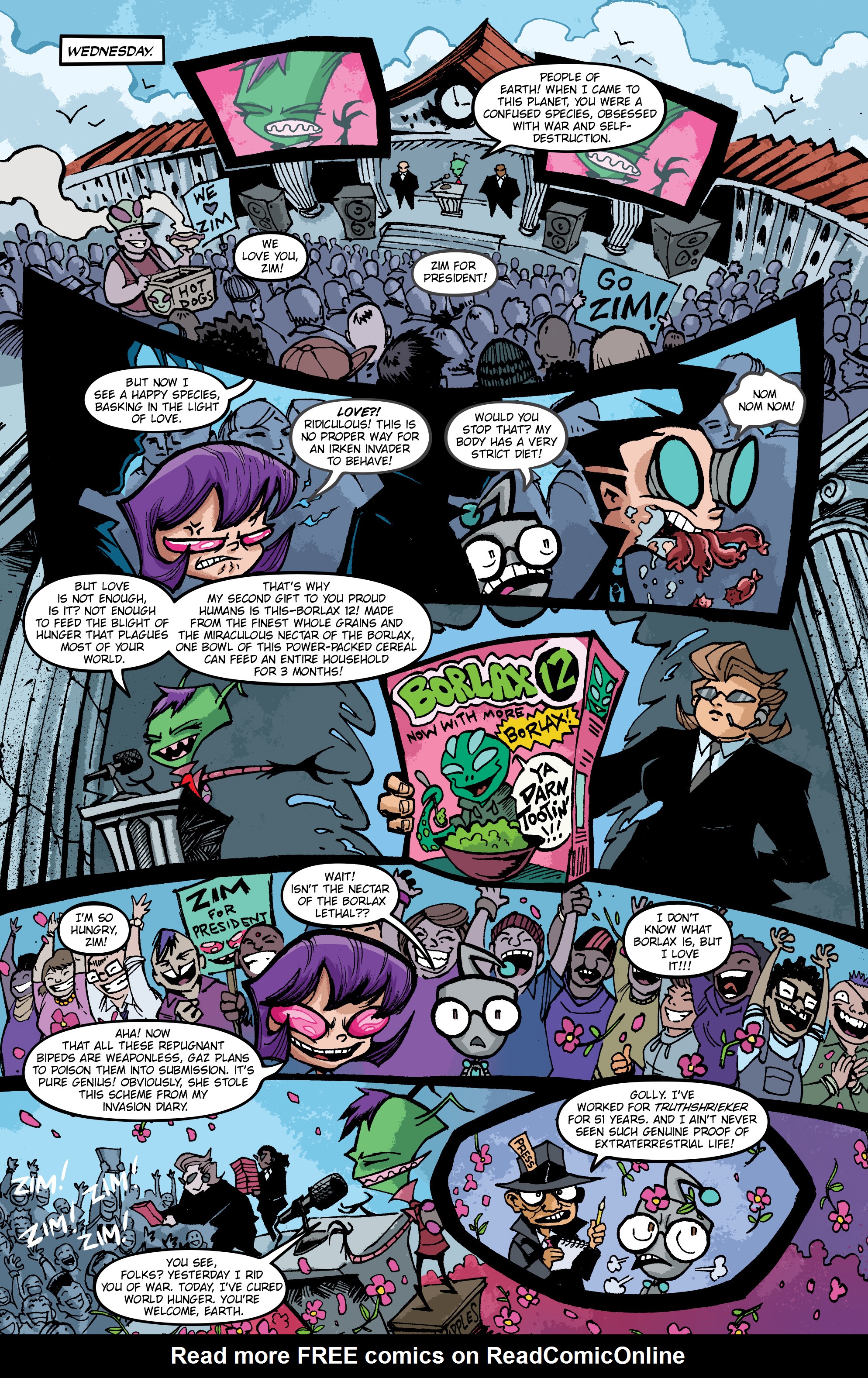 Read online Invader Zim comic -  Issue # _TPB 5 - 120