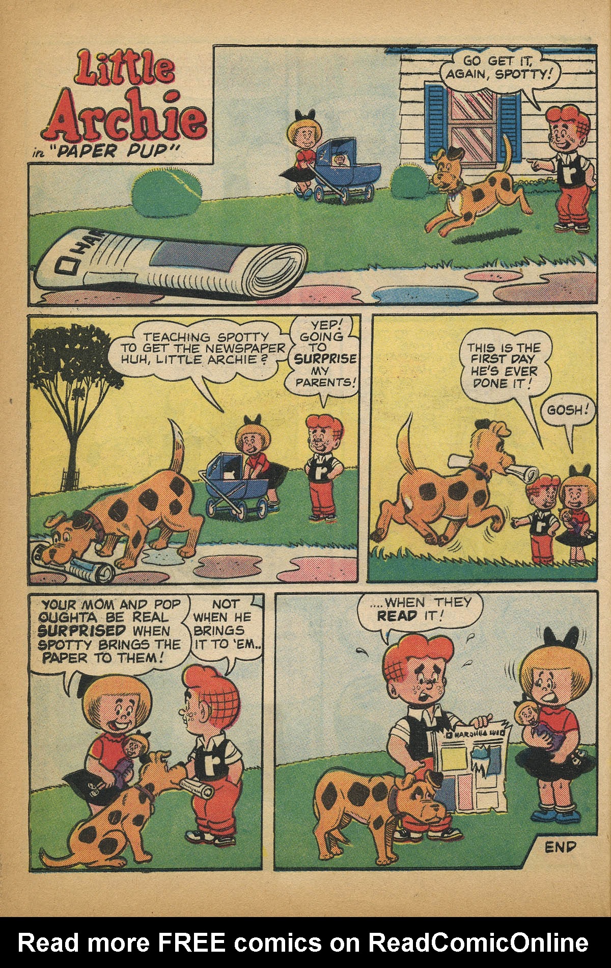 Read online The Adventures of Little Archie comic -  Issue #15 - 16