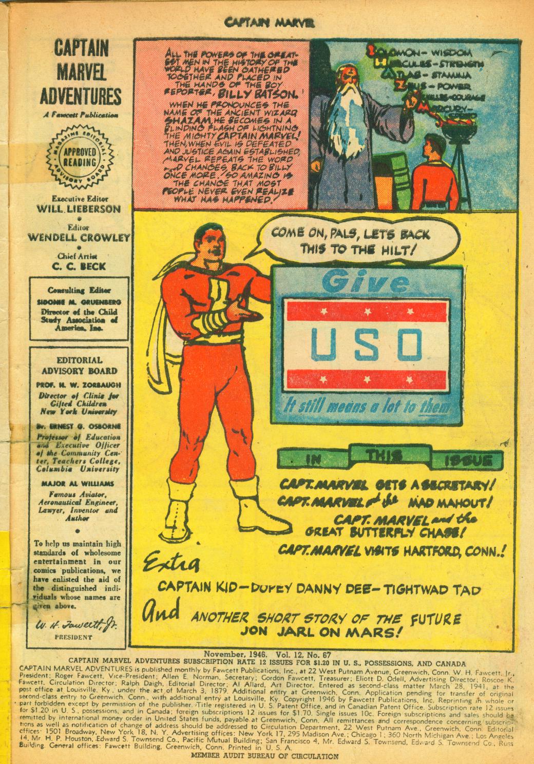Read online Captain Marvel Adventures comic -  Issue #67 - 3