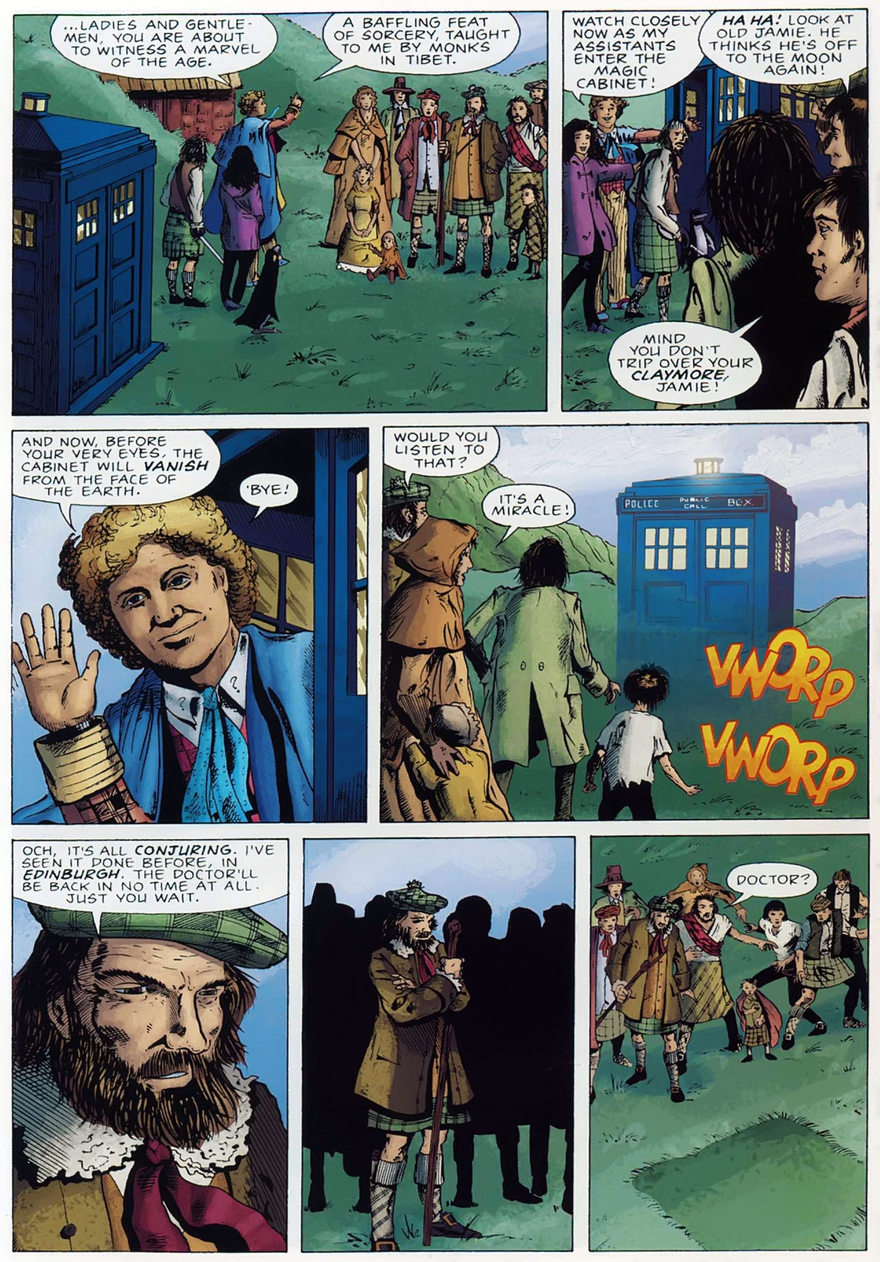 Read online Grant Morrison's Doctor Who comic -  Issue #2 - 13