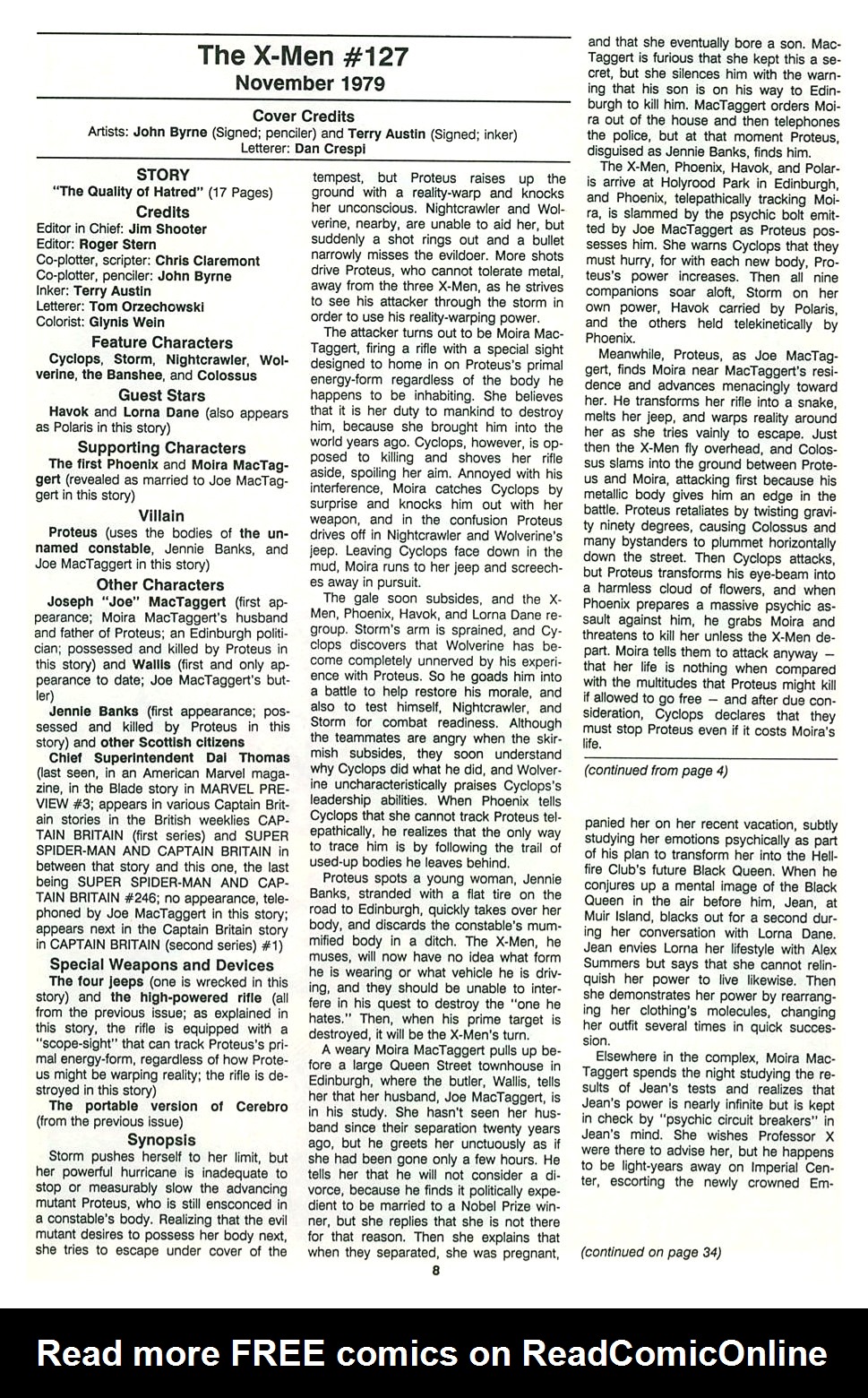 The Official Marvel Index To The X-Men (1987) issue 7 - Page 10