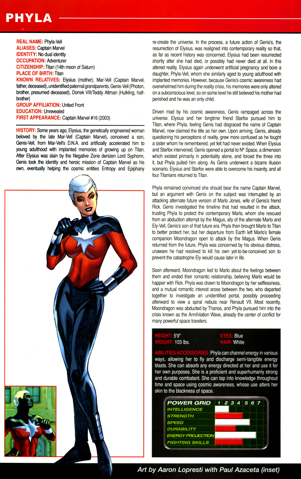 Read online All-New Official Handbook of the Marvel Universe A to Z comic -  Issue #8 - 44