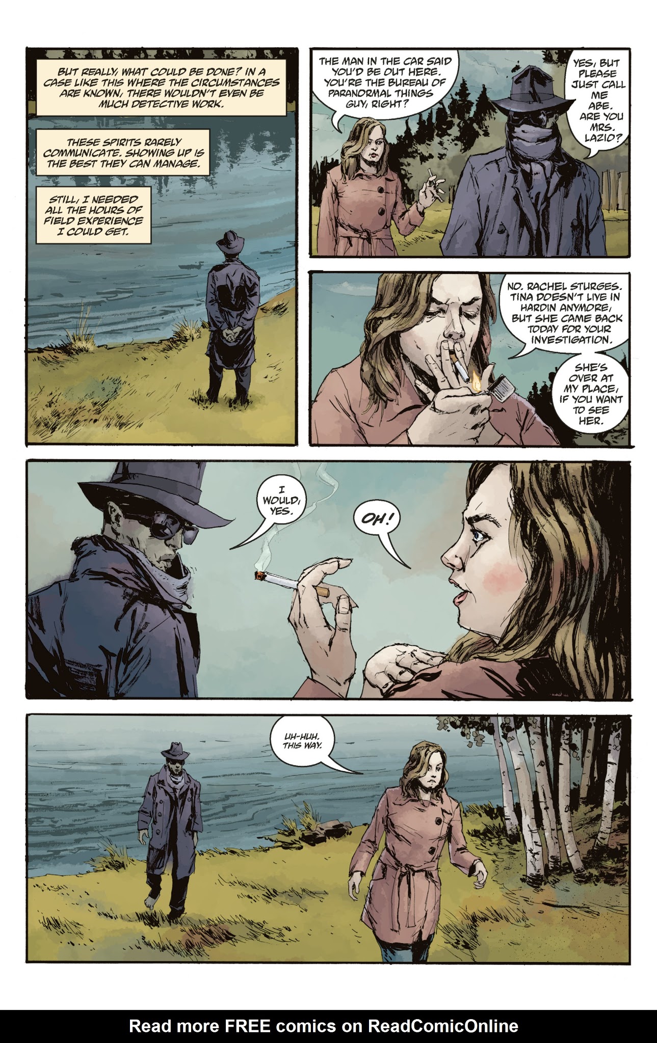 Read online Abe Sapien: The Devil Does Not Jest and Other Stories comic -  Issue # TPB - 12