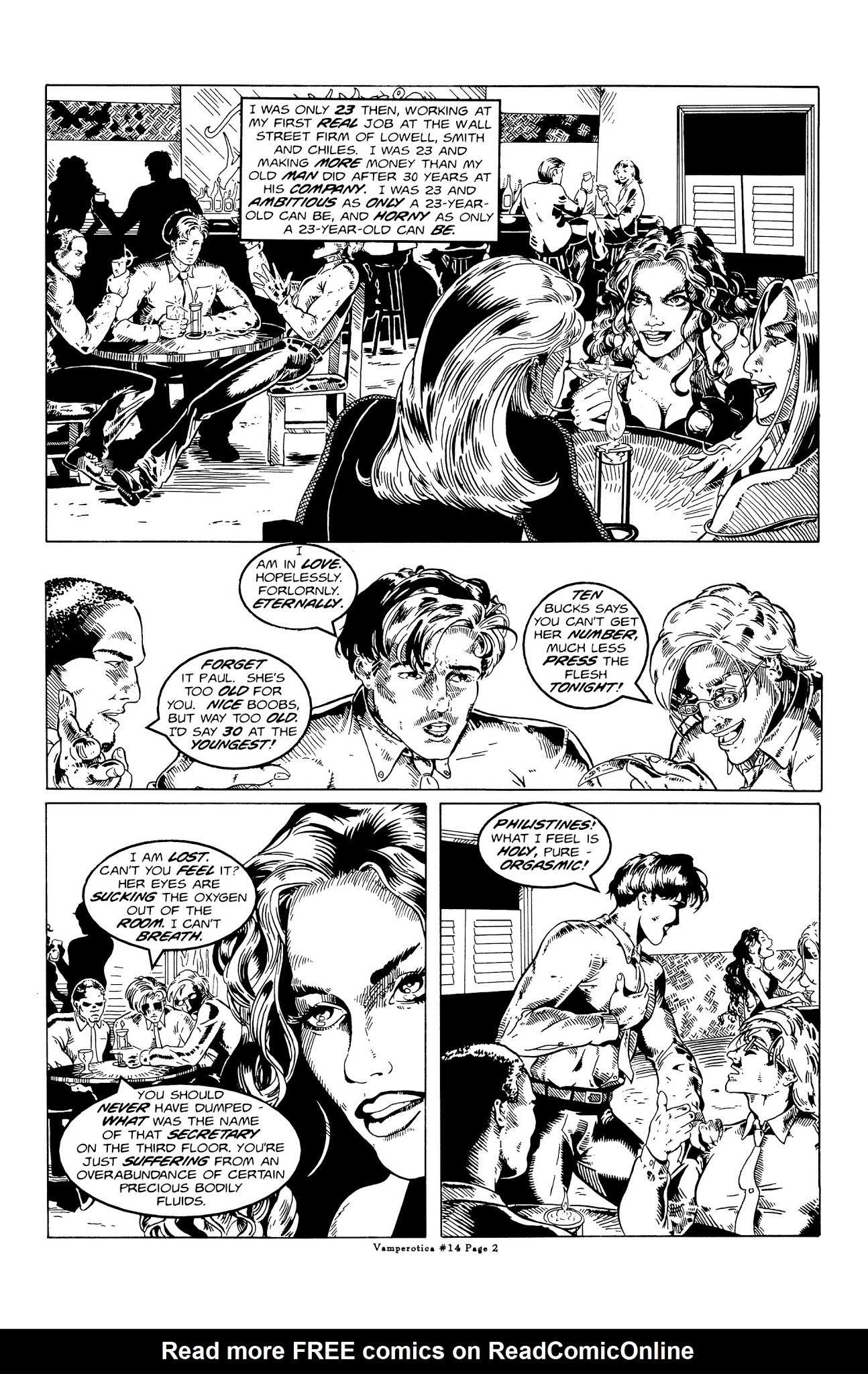 Read online Vamperotica comic -  Issue #14 - 4