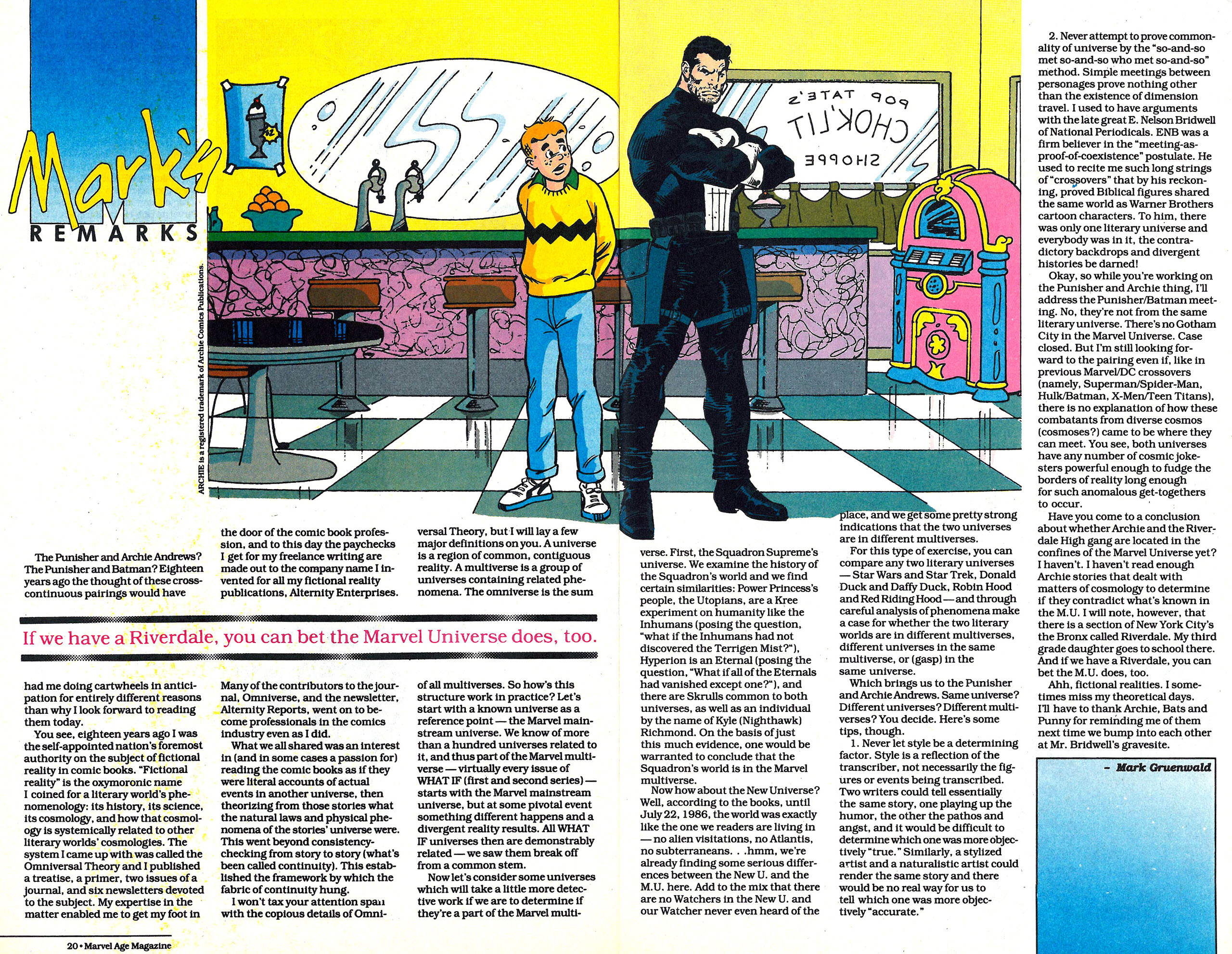 Read online Marvel Age comic -  Issue #138 - 19