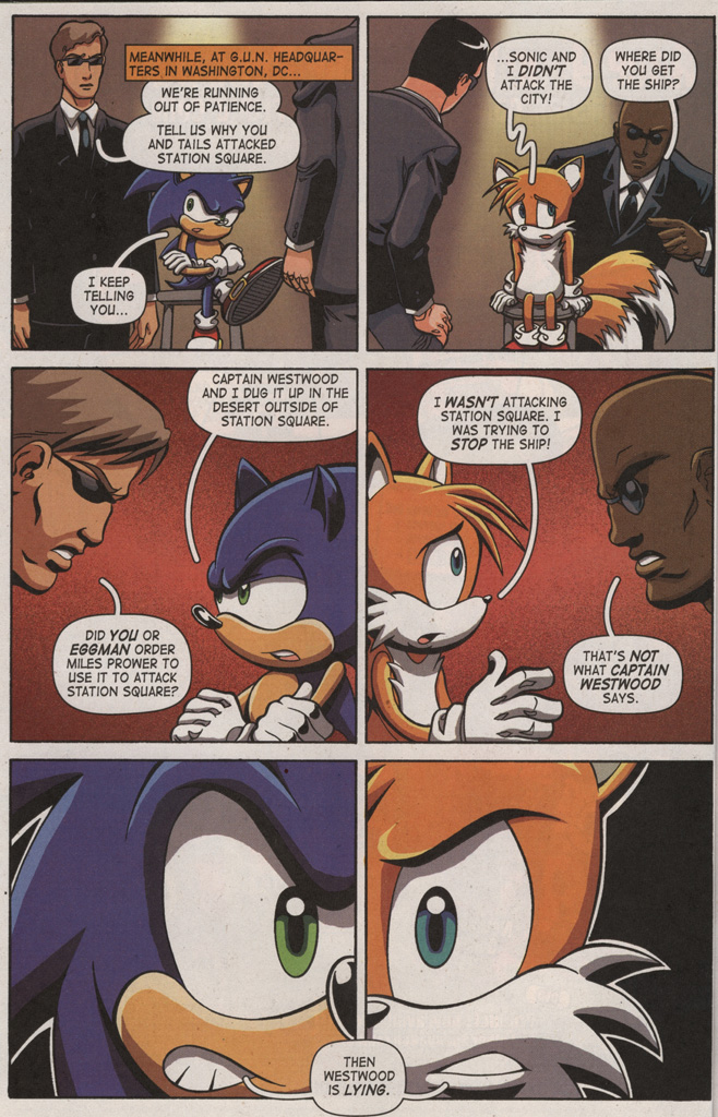 Read online Sonic X comic -  Issue #13 - 16