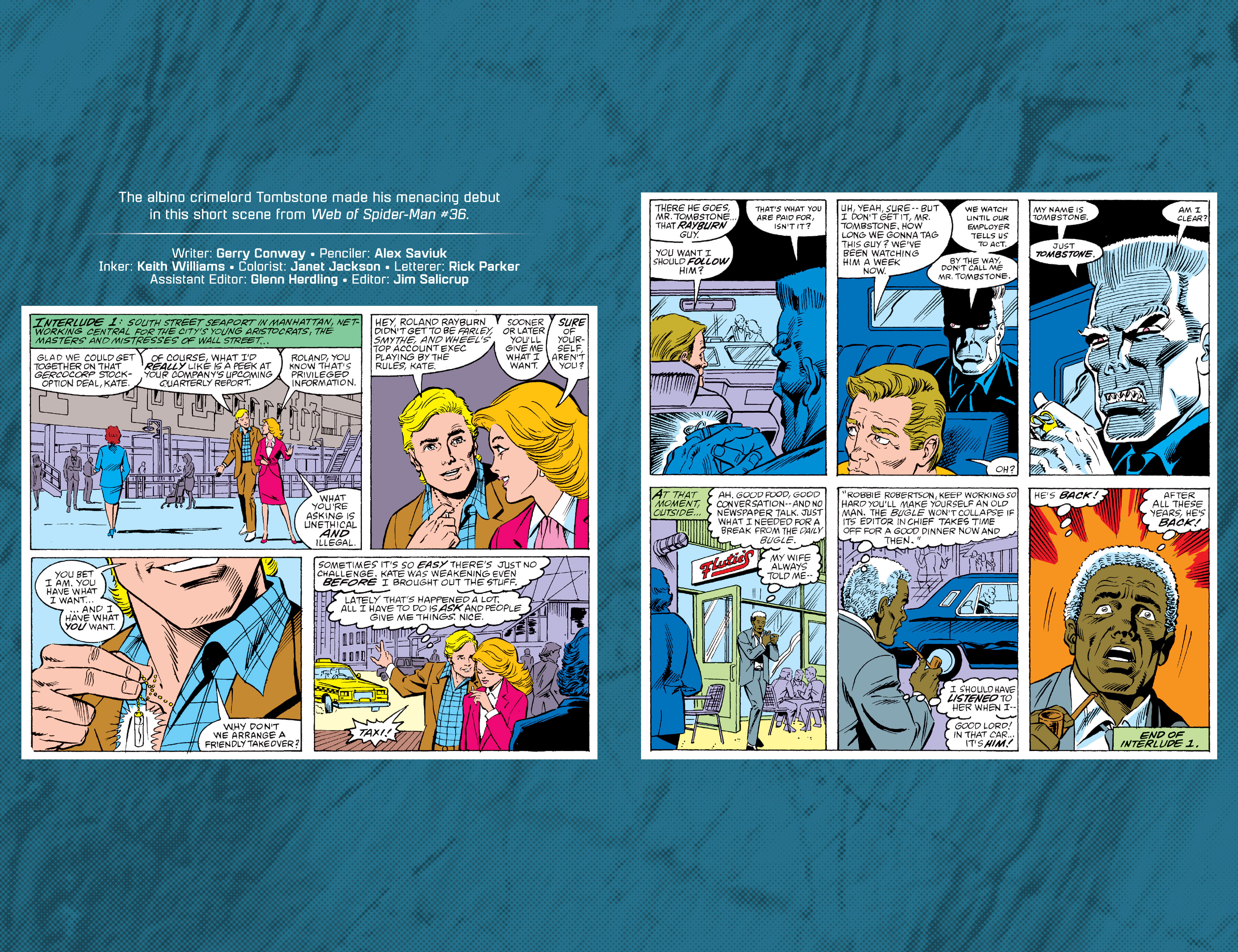 Read online The Spectacular Spider-Man (1976) comic -  Issue # _TPB Tombstone (Part 1) - 4