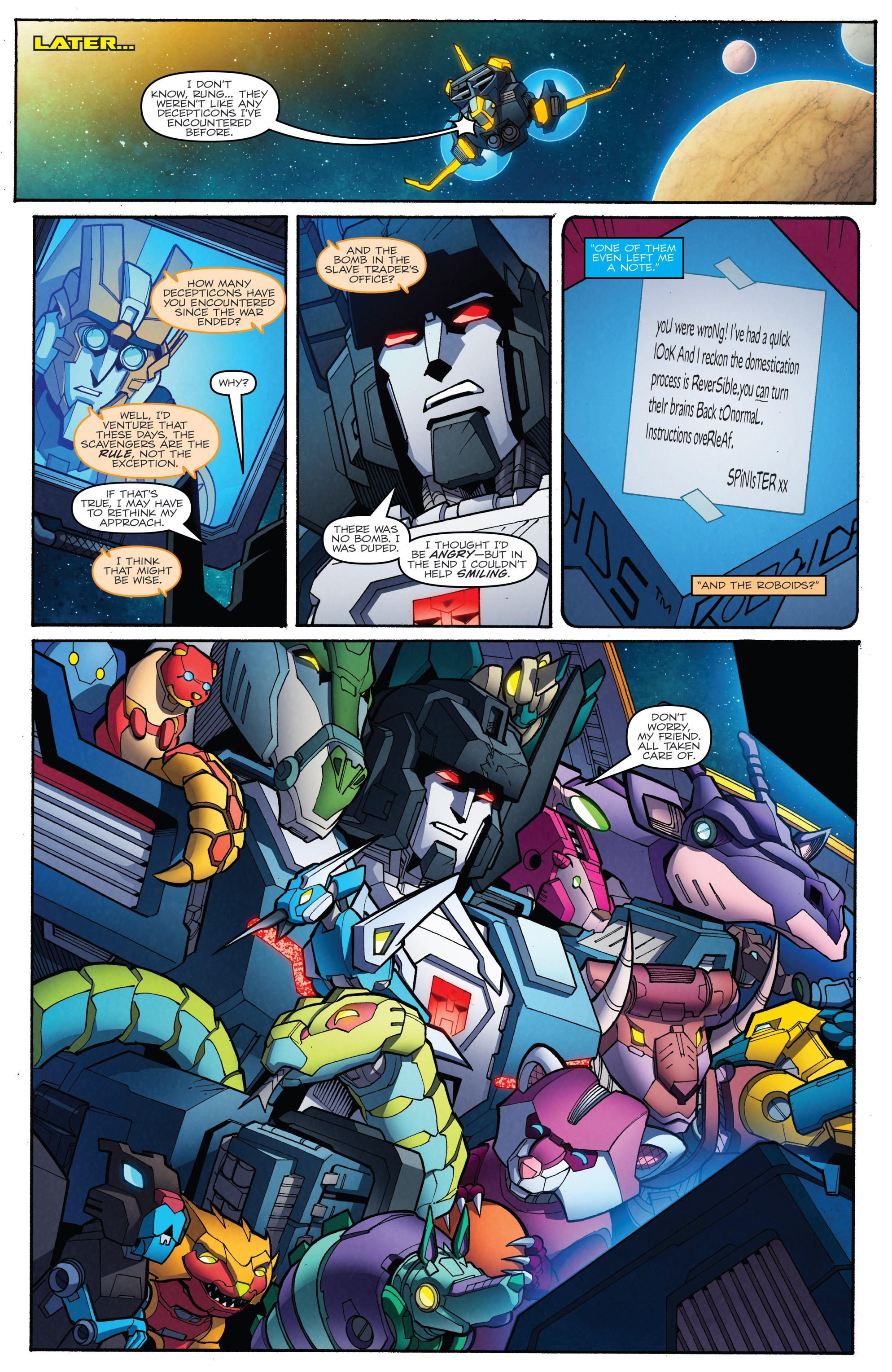 Read online The Transformers: More Than Meets The Eye comic -  Issue #46 - 23