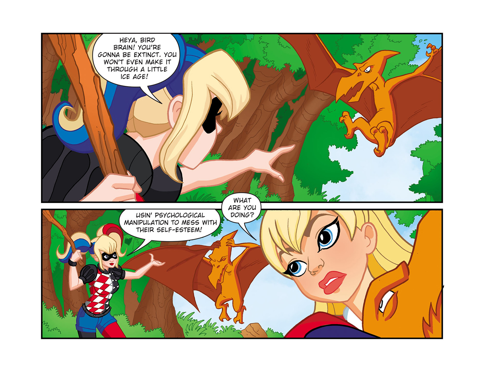 Read online DC Super Hero Girls: Past Times at Super Hero High comic -  Issue #4 - 11