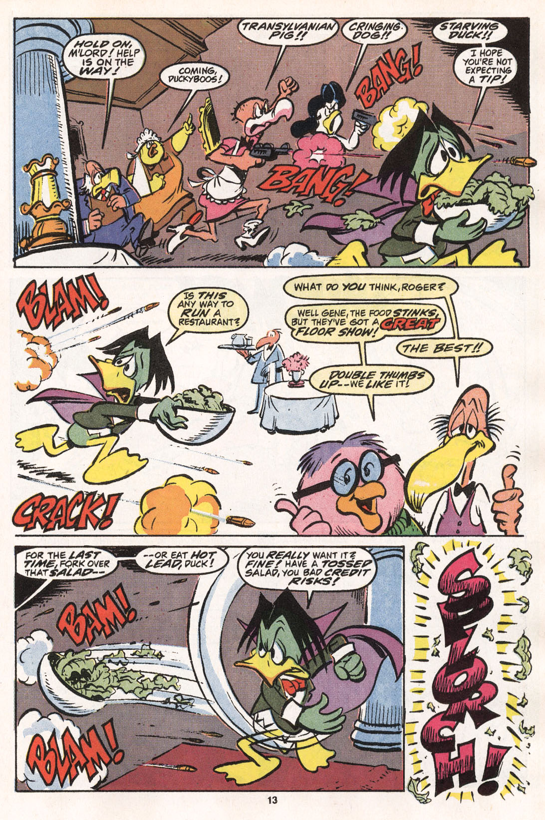 Read online Count Duckula comic -  Issue #14 - 15