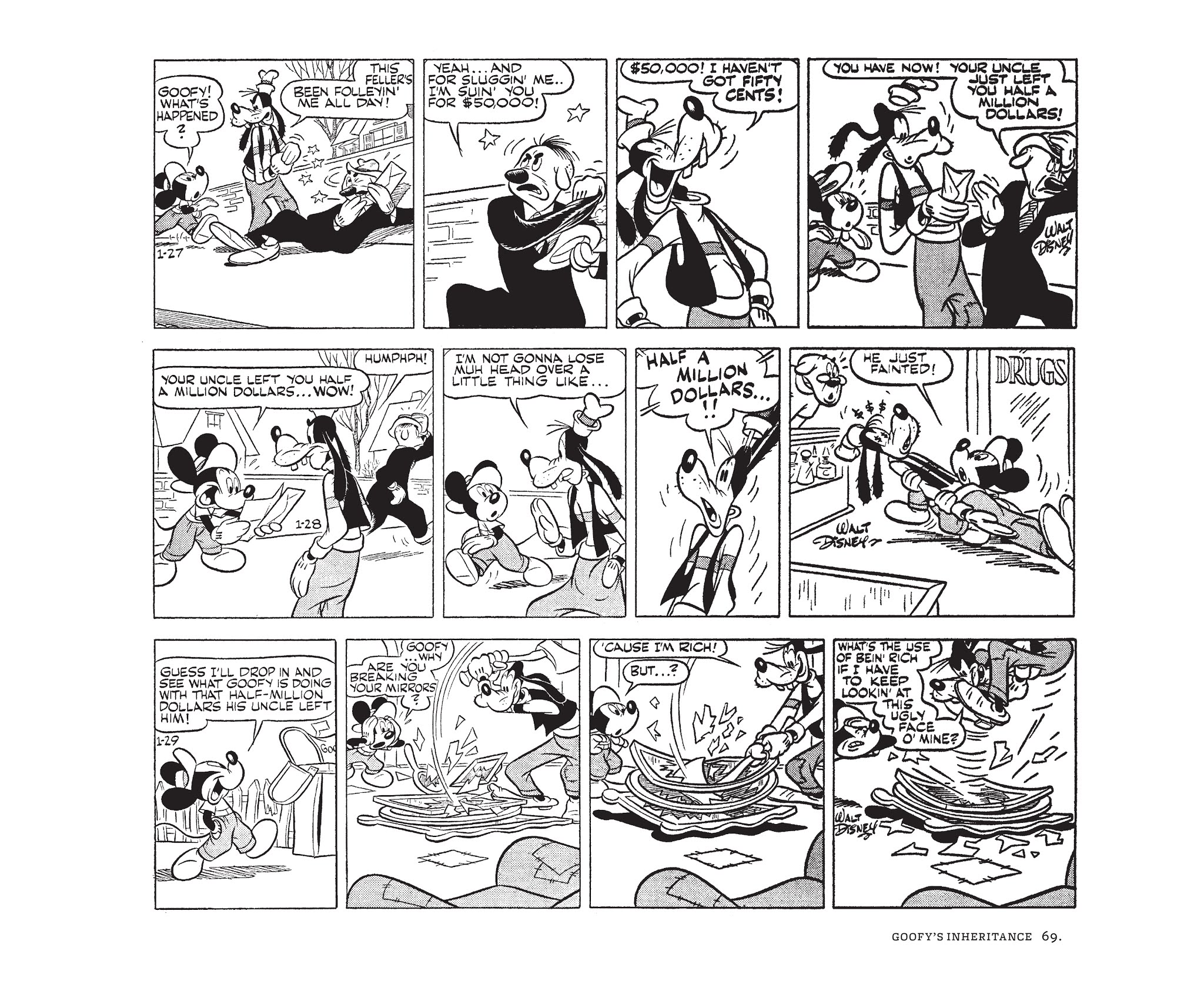 Read online Walt Disney's Mickey Mouse by Floyd Gottfredson comic -  Issue # TPB 9 (Part 1) - 69