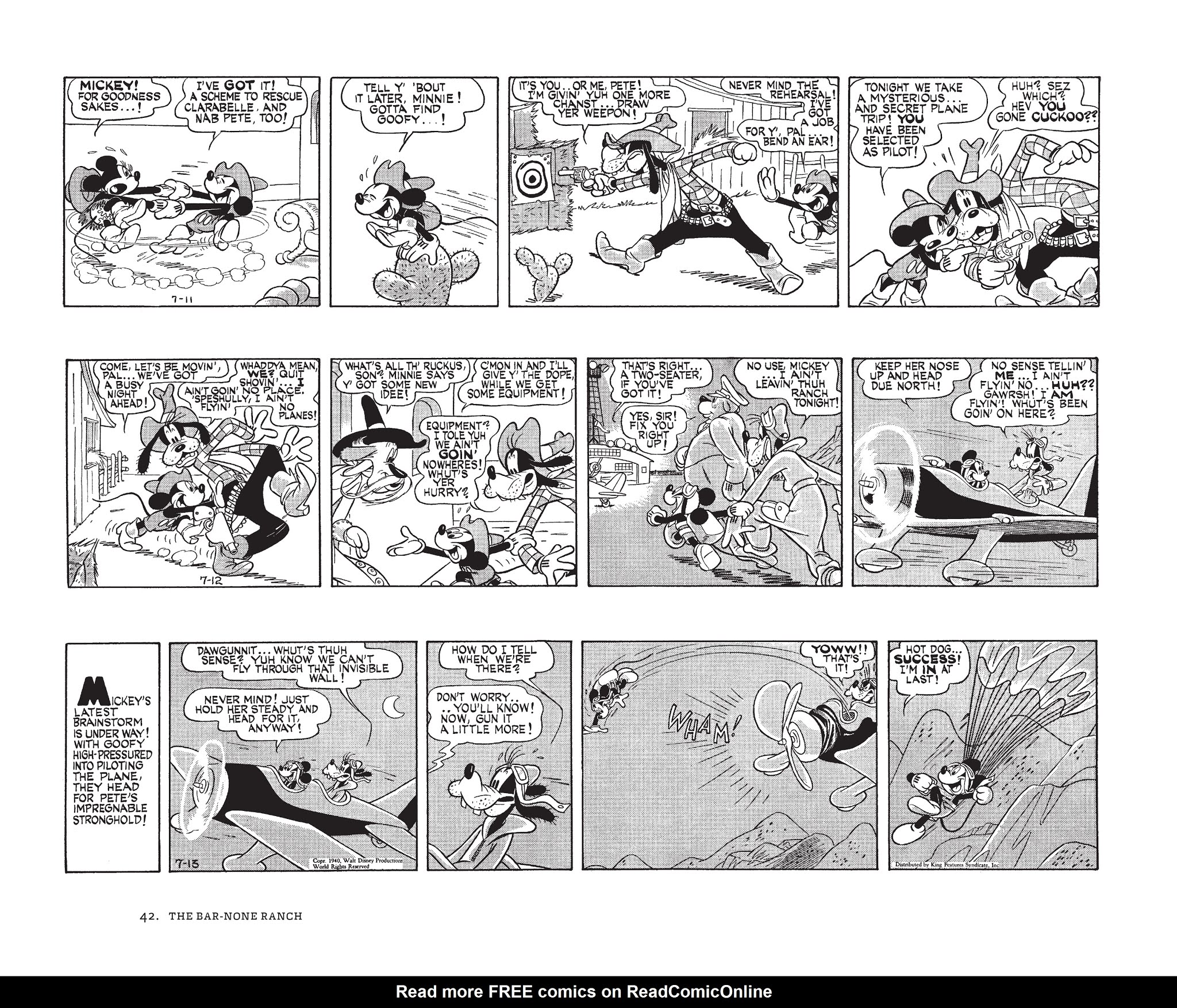 Read online Walt Disney's Mickey Mouse by Floyd Gottfredson comic -  Issue # TPB 6 (Part 1) - 42