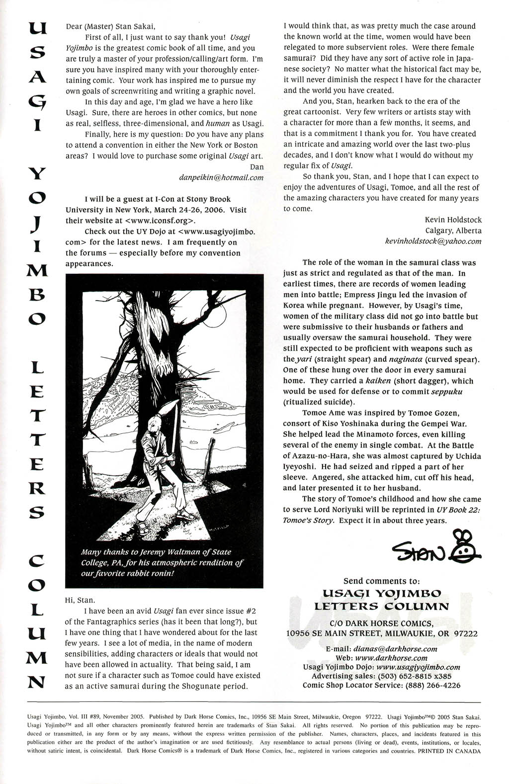 Read online Usagi Yojimbo (1996) comic -  Issue #89 - 25