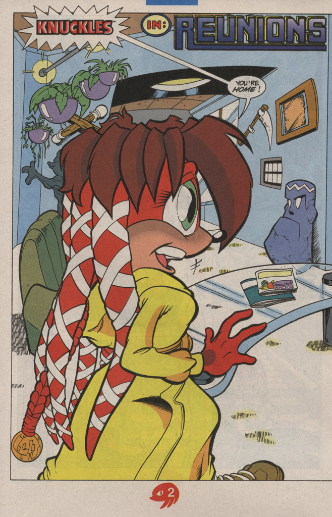 Read online Knuckles the Echidna comic -  Issue #16 - 6