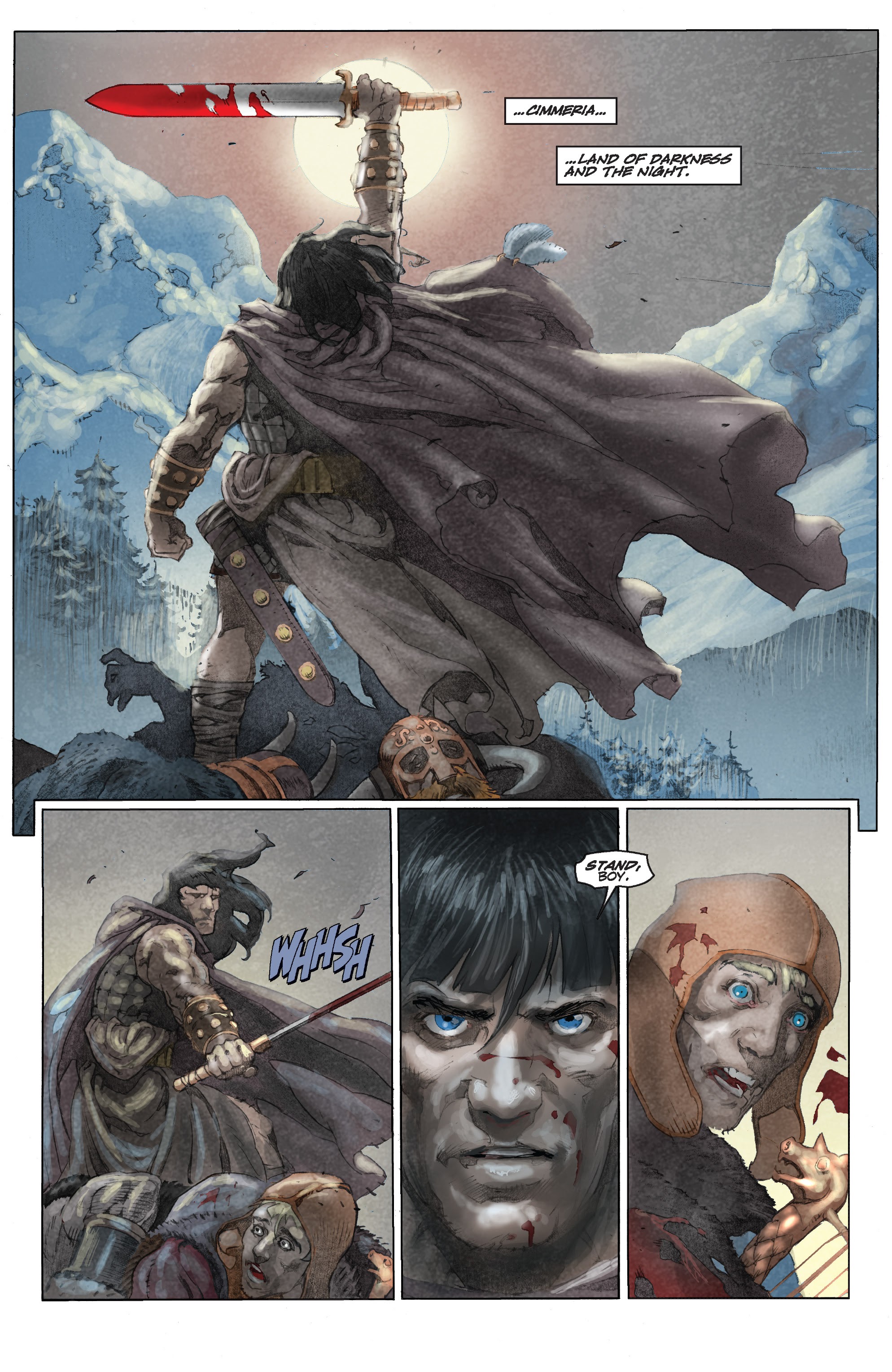Read online Conan Chronicles Epic Collection comic -  Issue # TPB Return to Cimmeria (Part 3) - 87