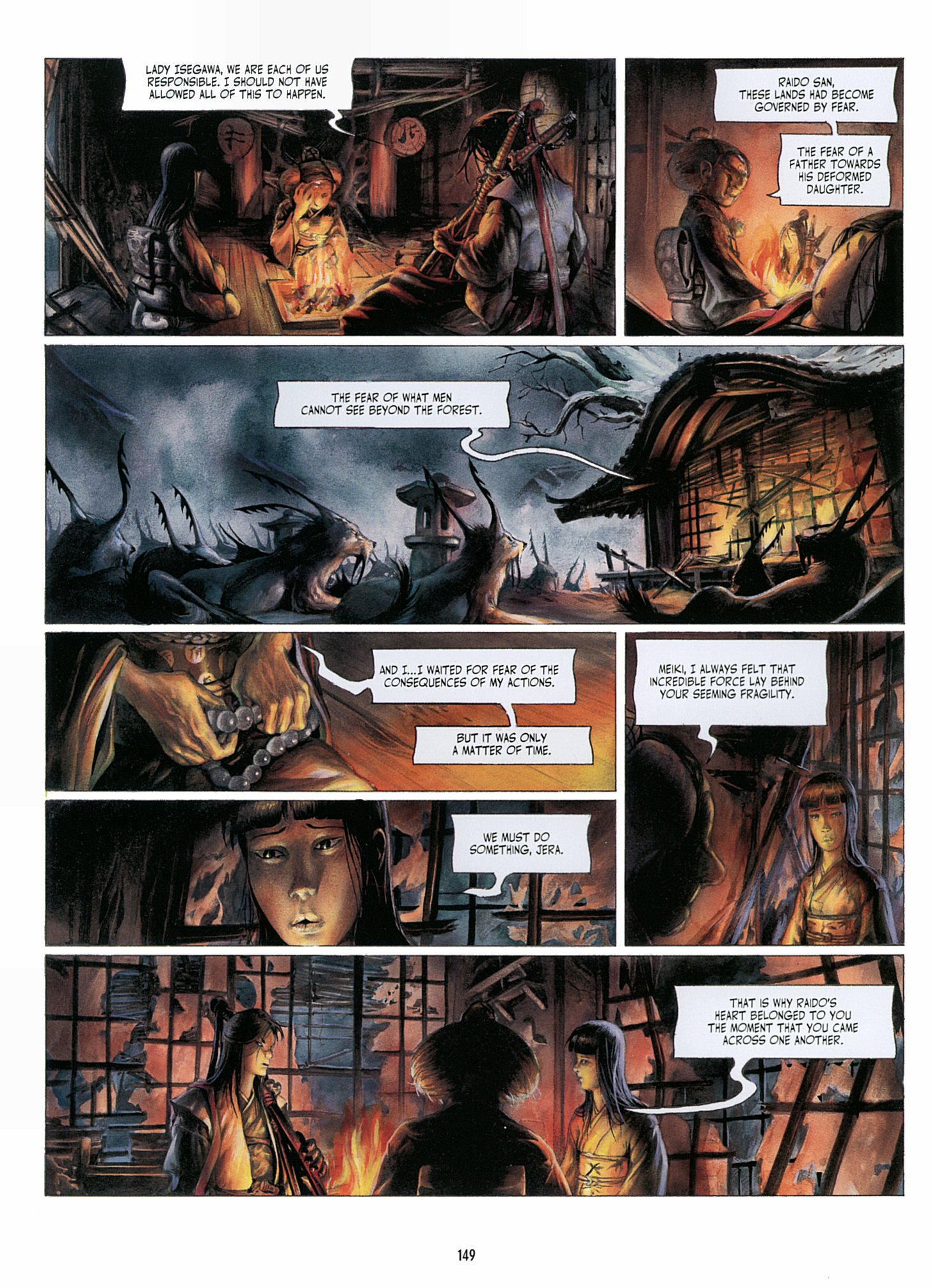 Read online Legend of the Scarlet Blades comic -  Issue # TPB - 150