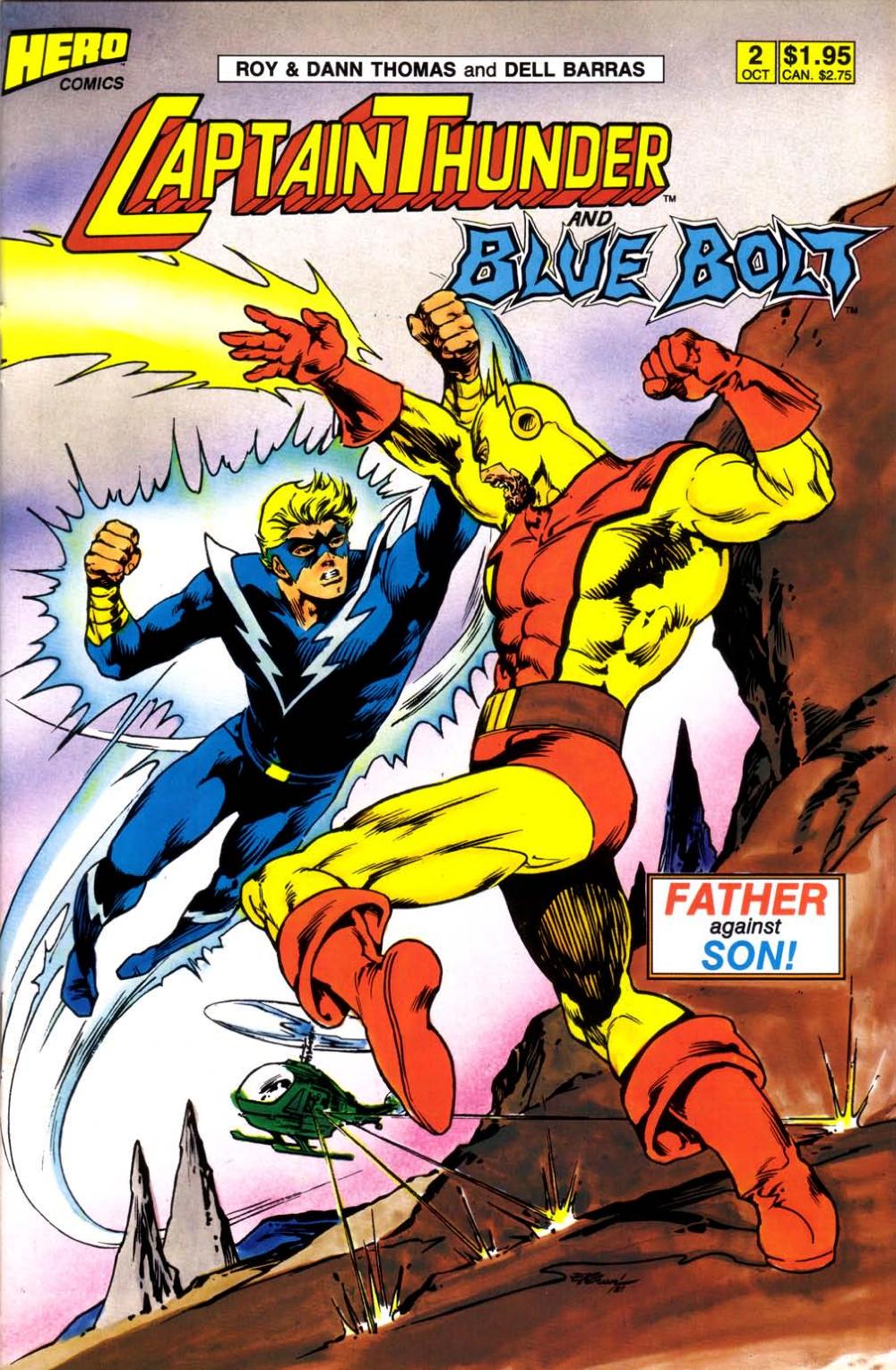 Read online Captain Thunder and Blue Bolt comic -  Issue #2 - 1
