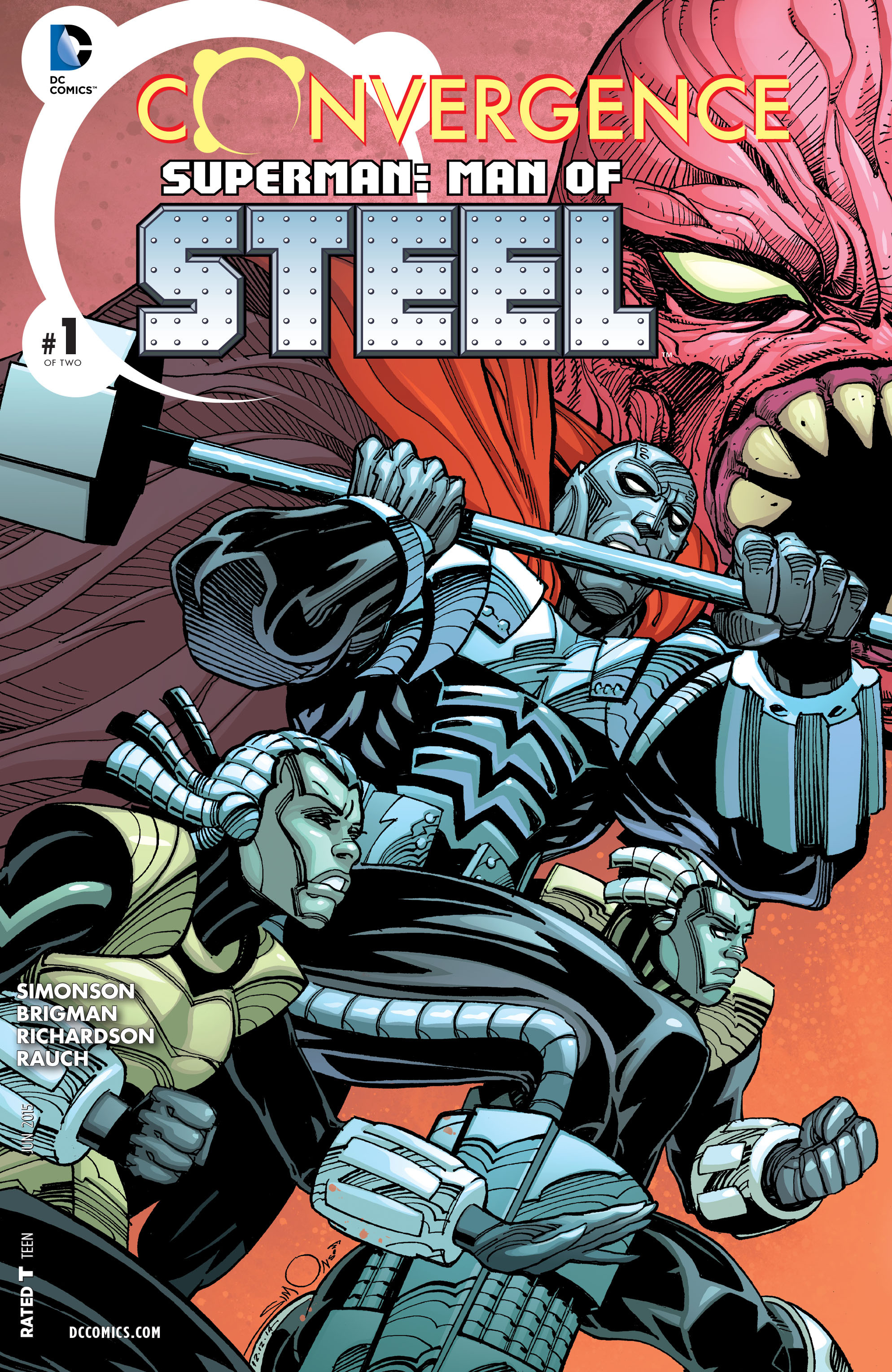 Read online Convergence Superman: Man of Steel comic -  Issue #1 - 1