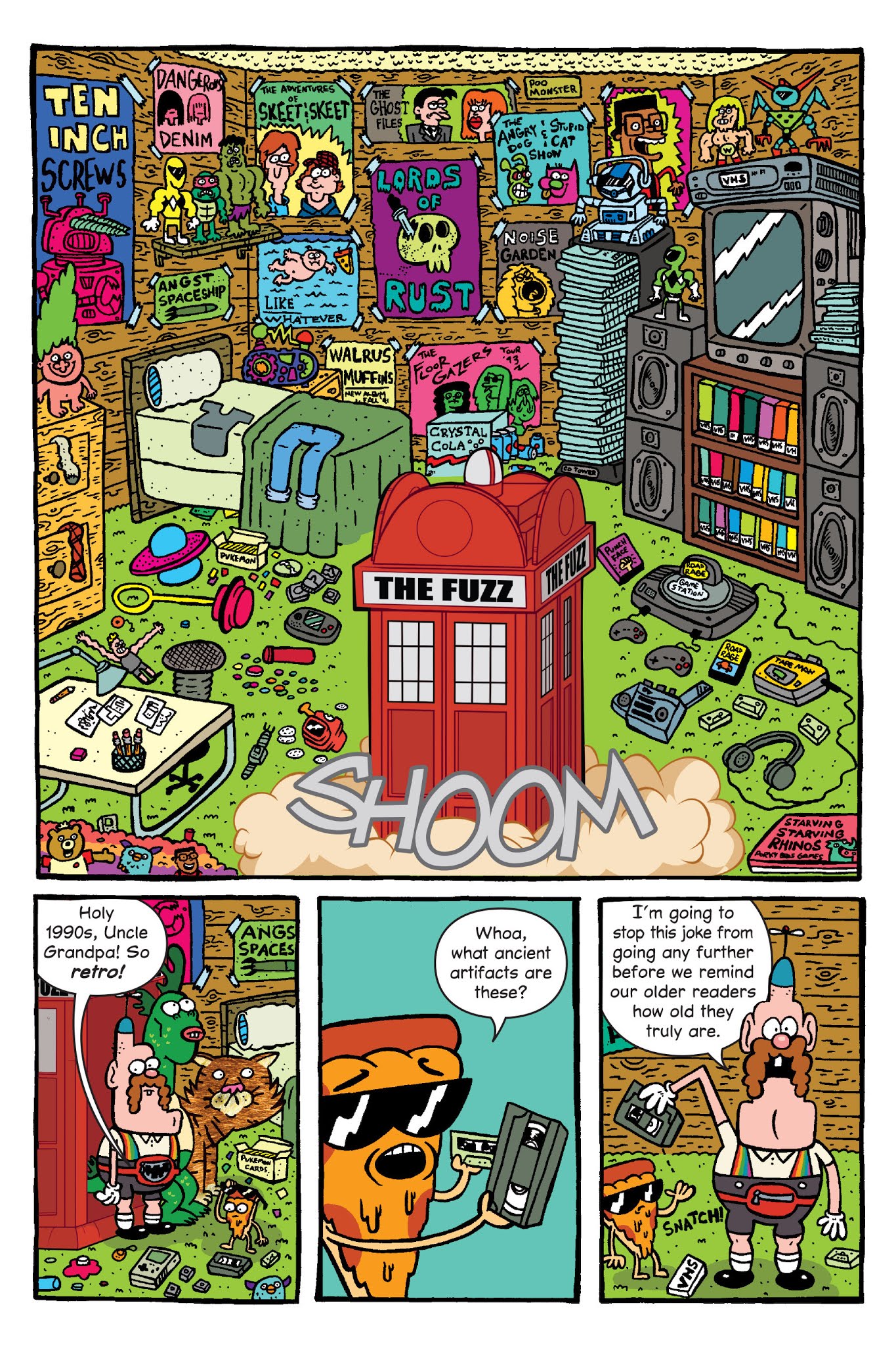 Read online Uncle Grandpa and the Time Casserole comic -  Issue # TPB - 46