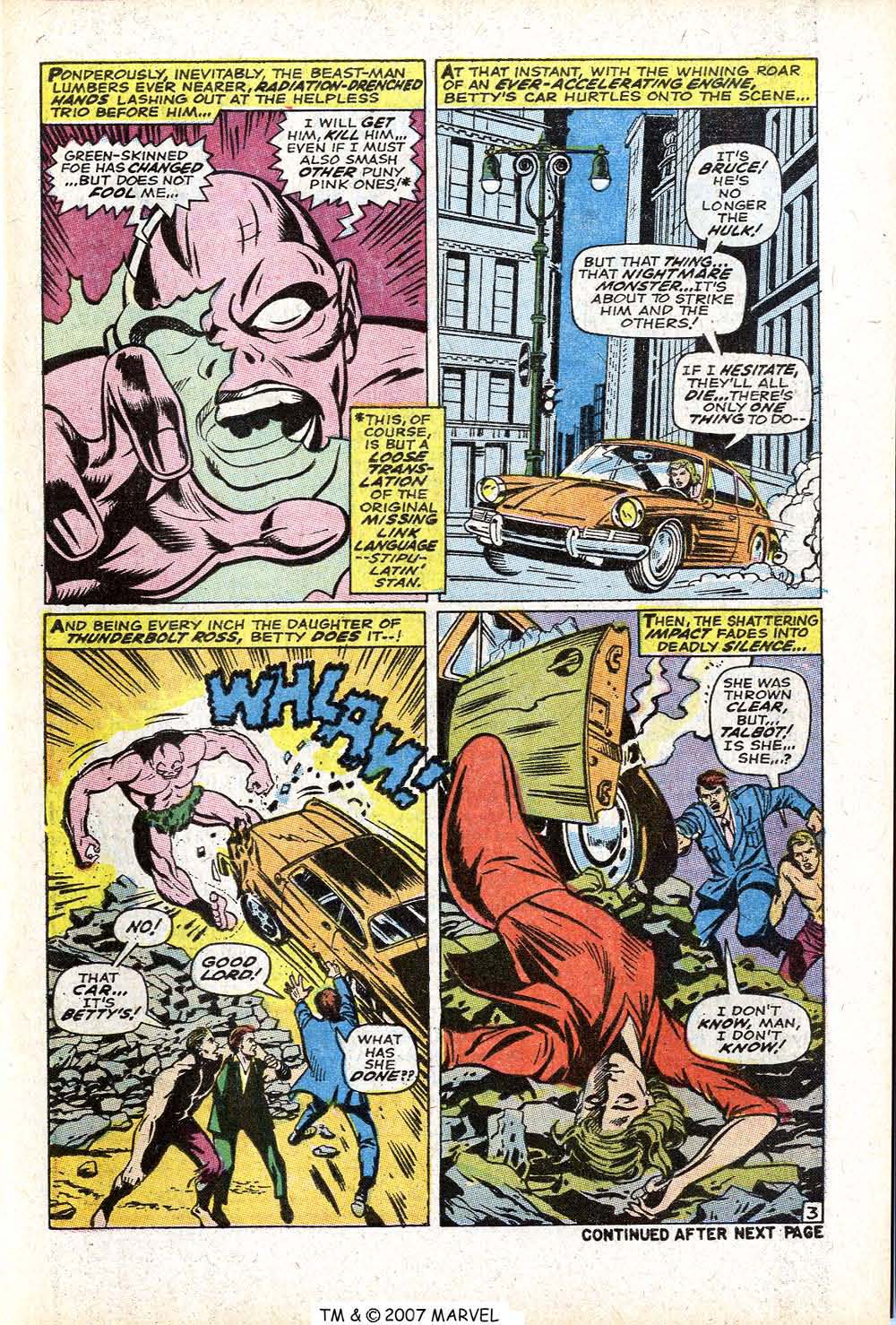Read online The Incredible Hulk (1968) comic -  Issue #106 - 5