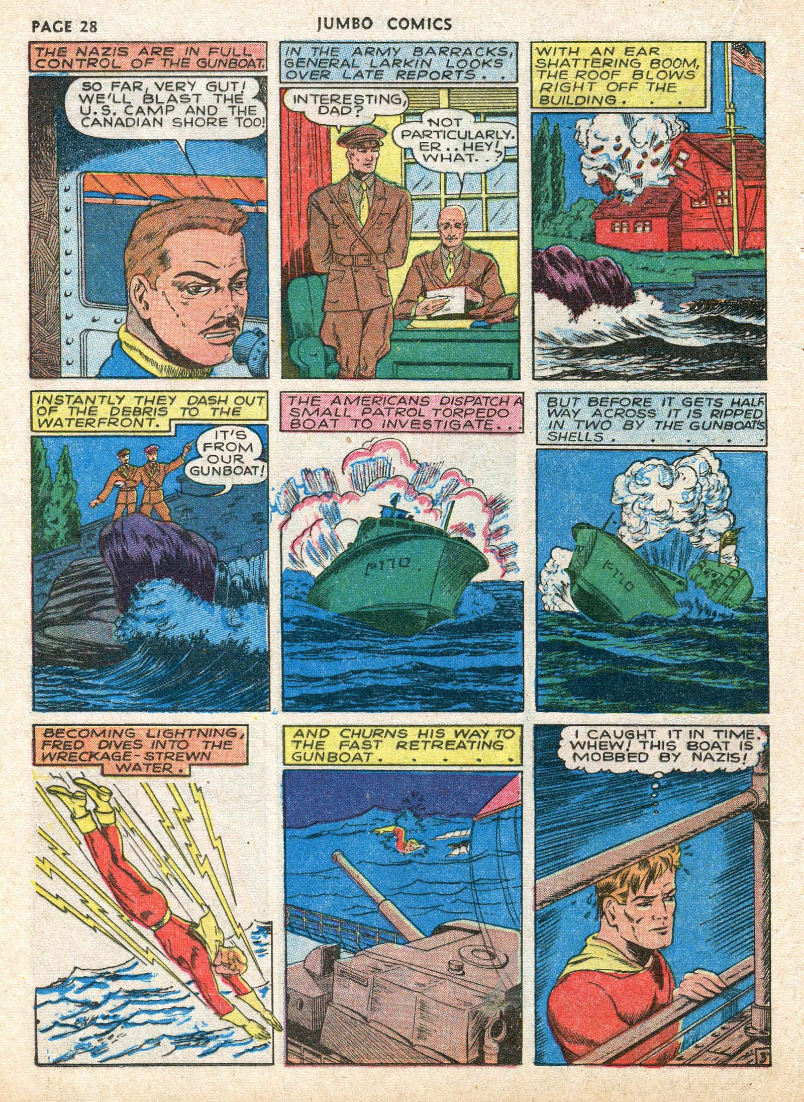 Read online Jumbo Comics comic -  Issue #32 - 30