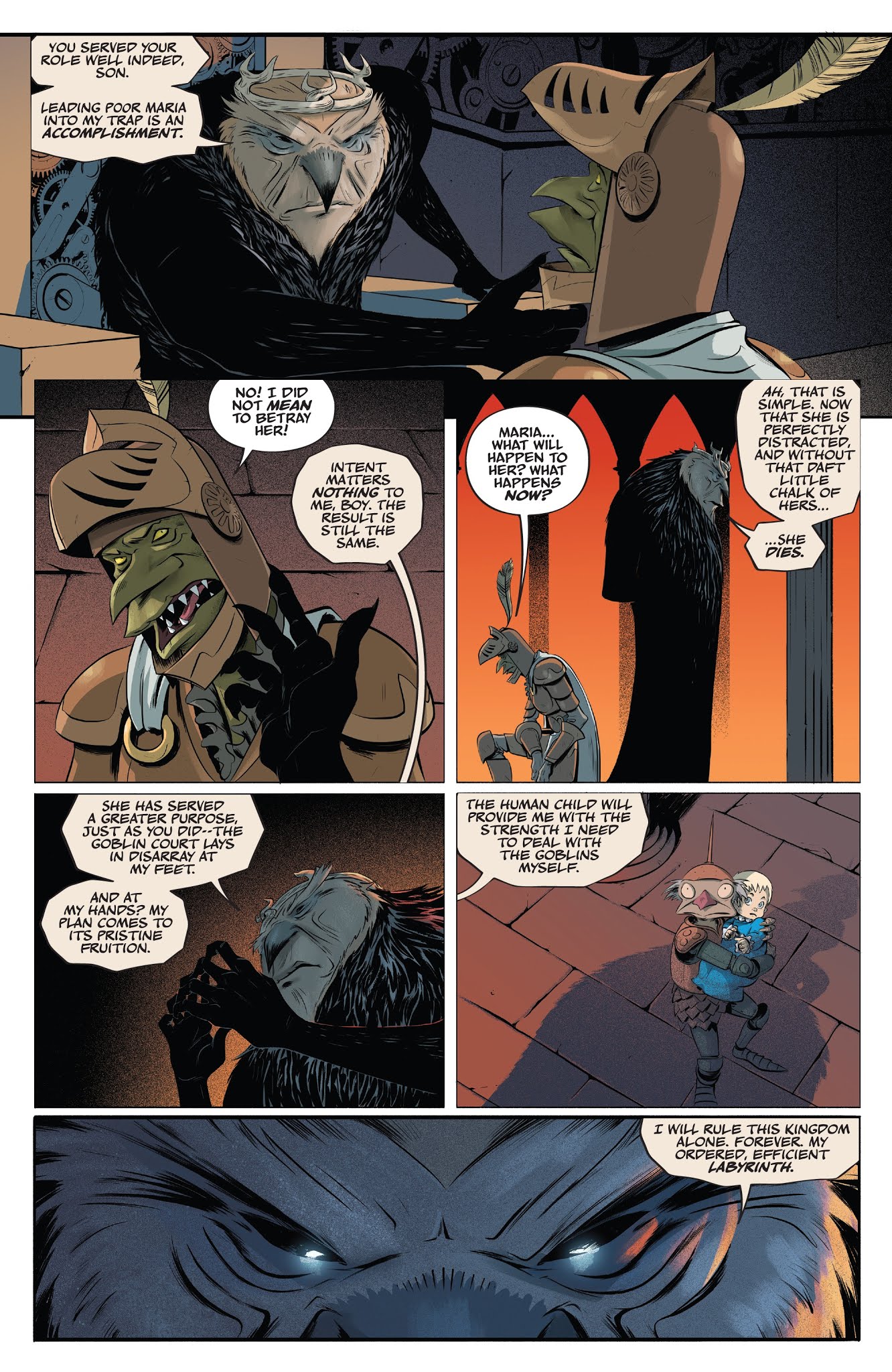 Read online Jim Henson's Labyrinth: Coronation comic -  Issue #9 - 8