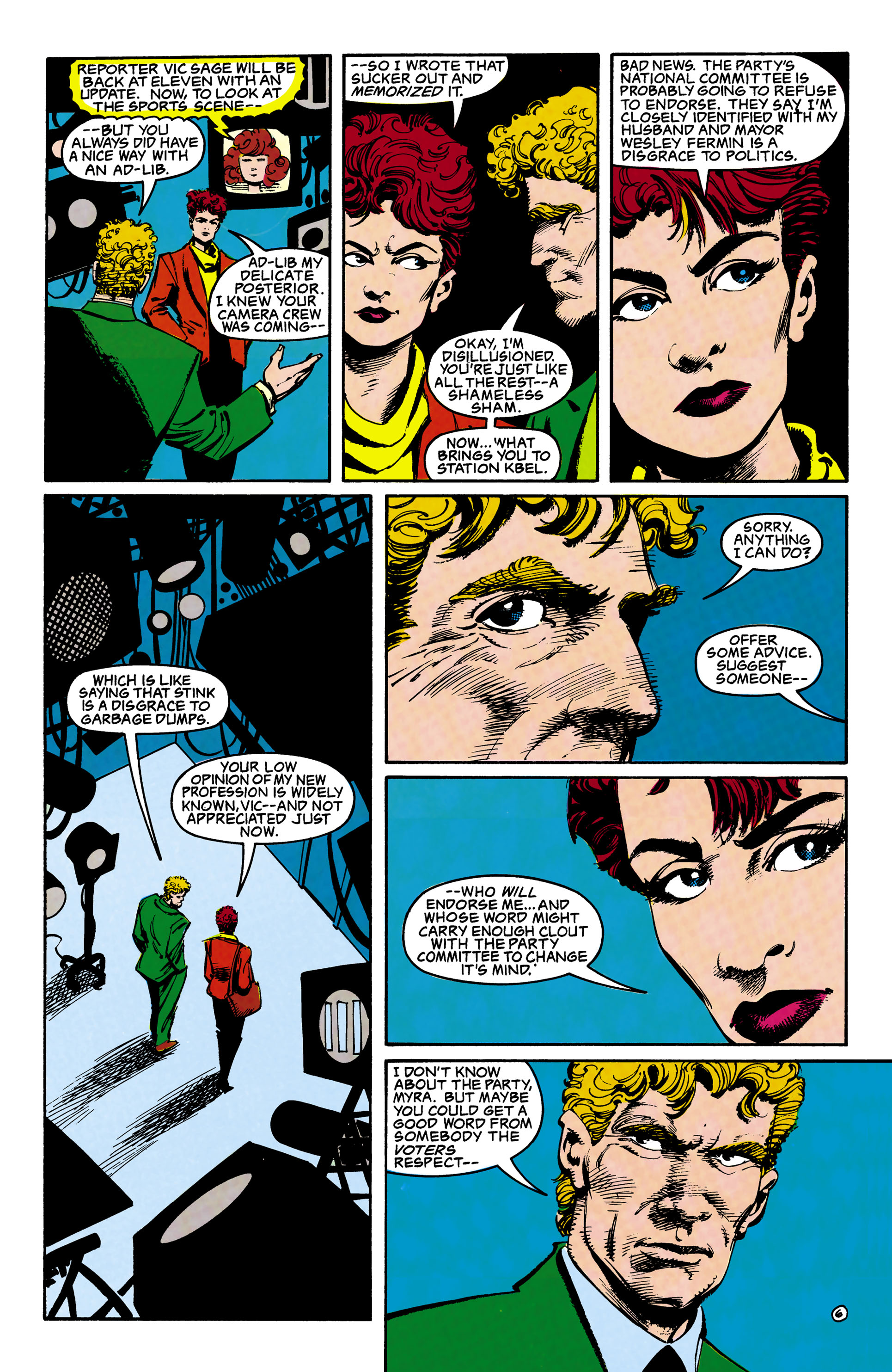 Read online The Question (1987) comic -  Issue #16 - 7