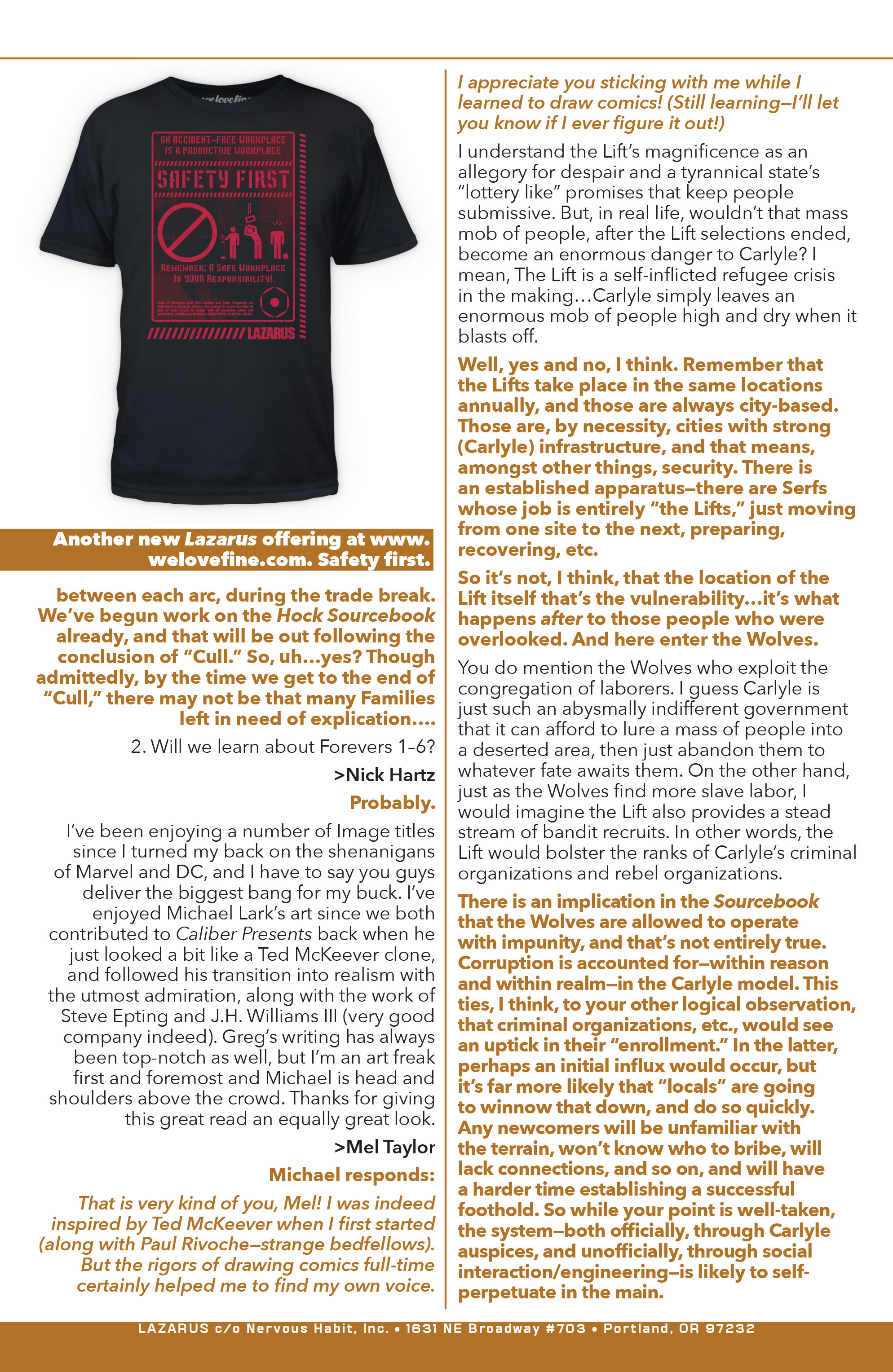 Read online Lazarus (2013) comic -  Issue #23 - 28