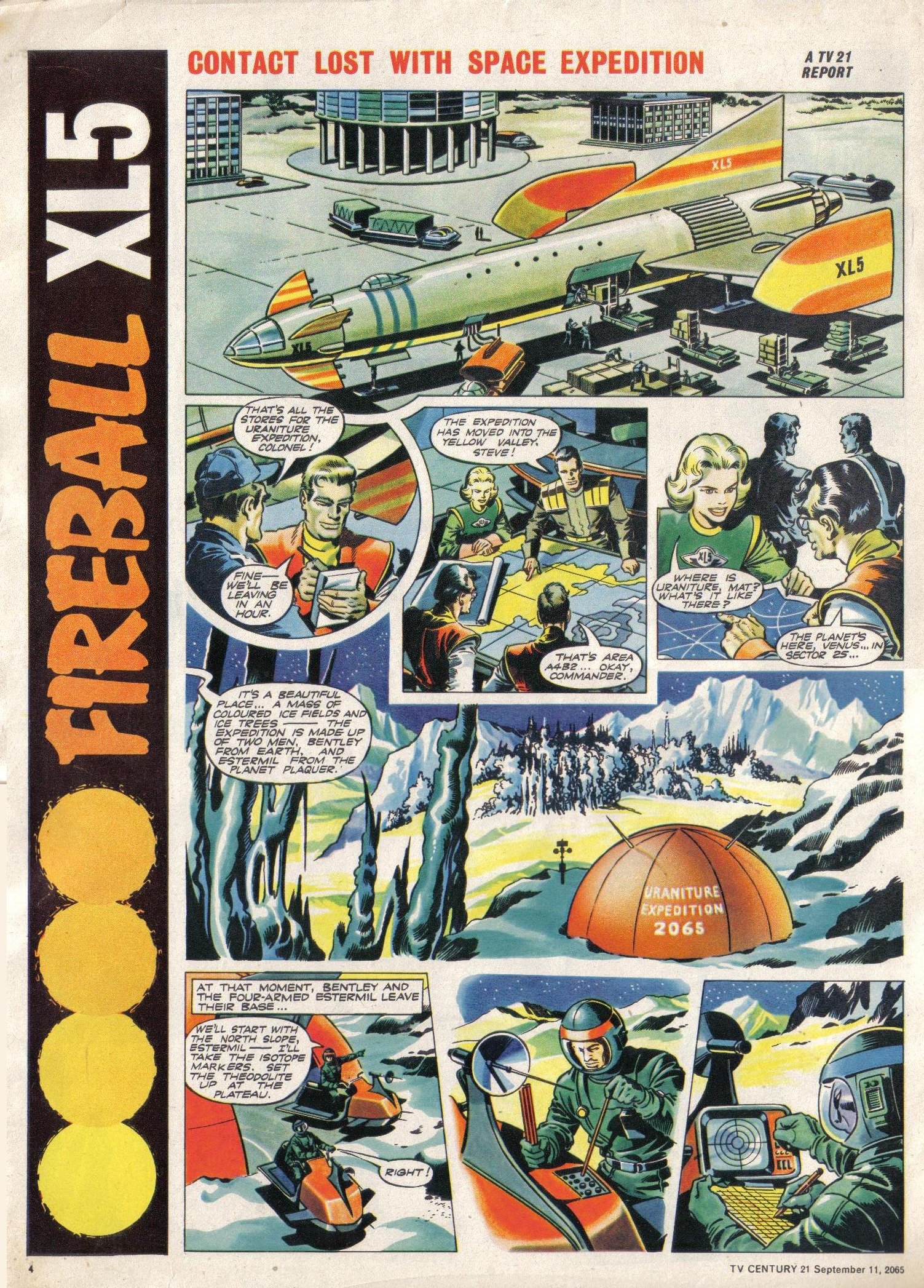 Read online TV Century 21 (TV 21) comic -  Issue #34 - 4