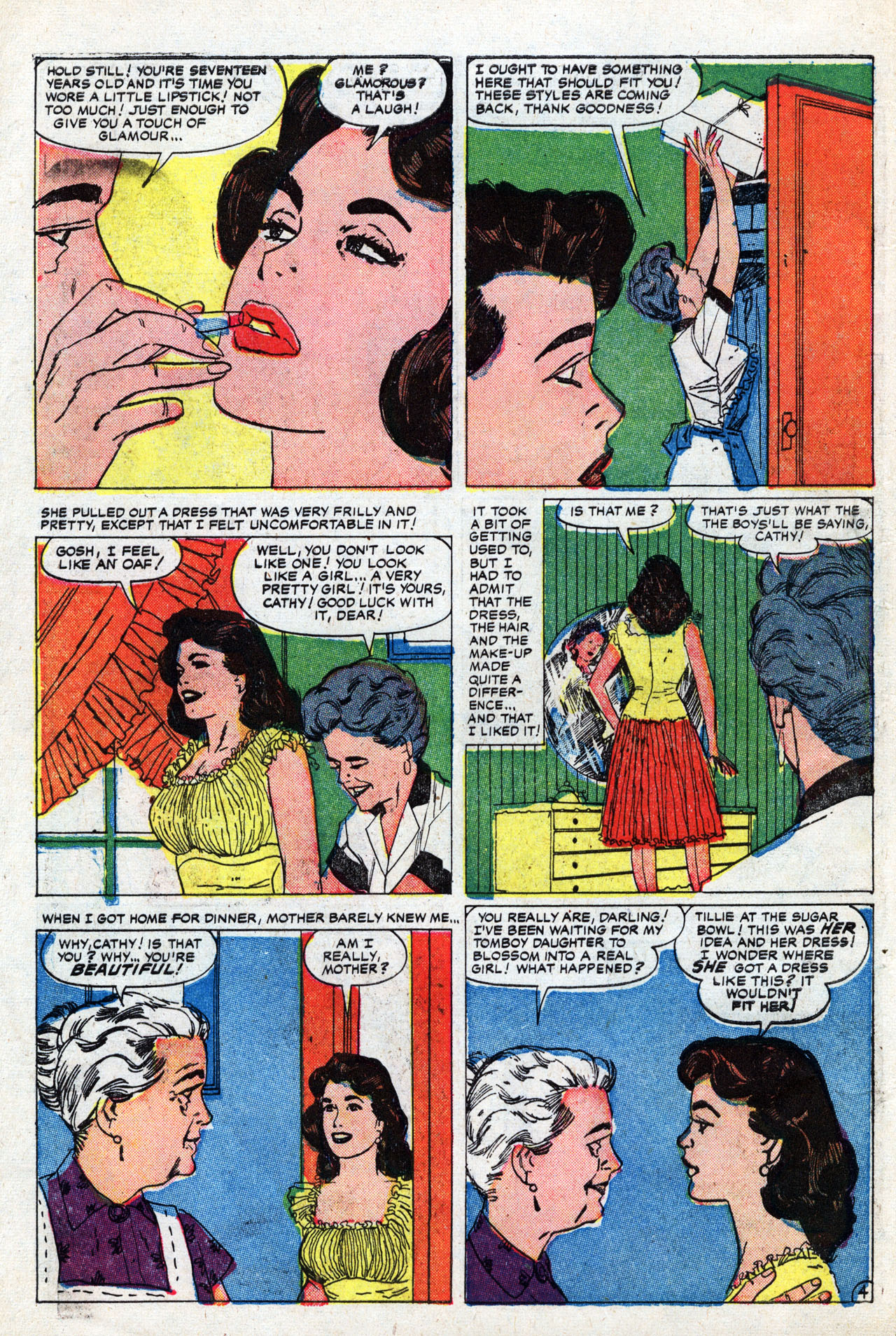 Read online Love Romances comic -  Issue #71 - 6