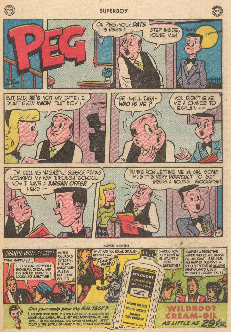 Read online Superboy (1949) comic -  Issue #14 - 33