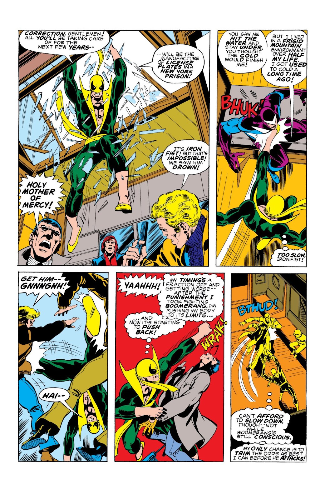 Marvel Masterworks: Iron Fist issue TPB 2 (Part 2) - Page 99