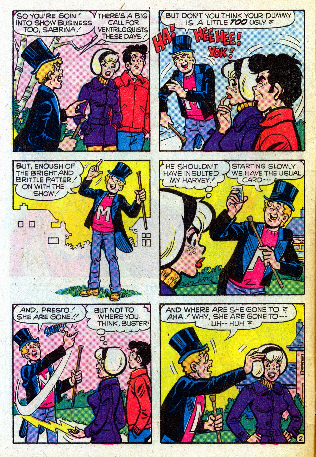Read online Sabrina The Teenage Witch (1971) comic -  Issue #32 - 4
