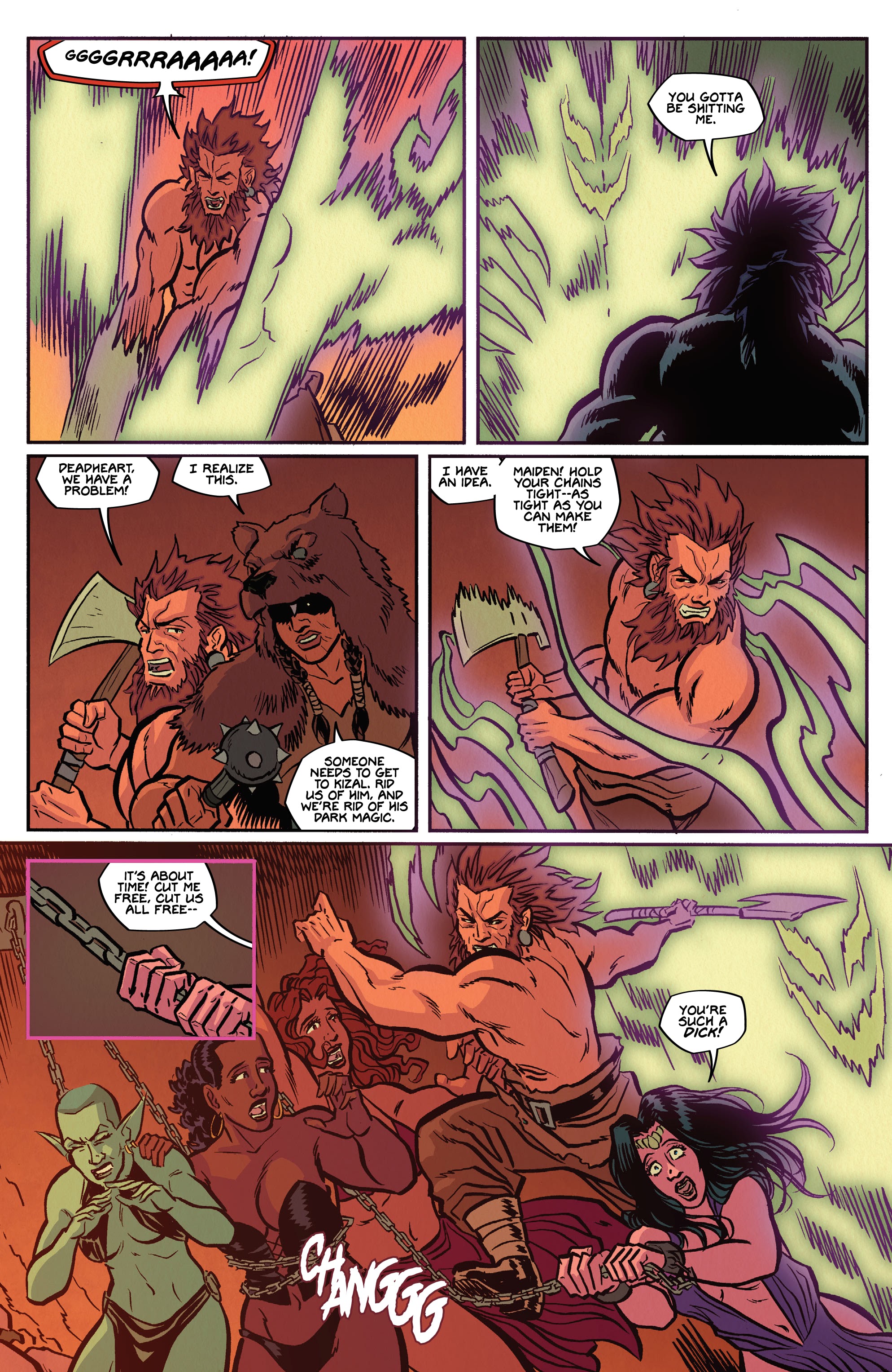 Read online Barbaric: The Harvest Blades comic -  Issue # Full - 7