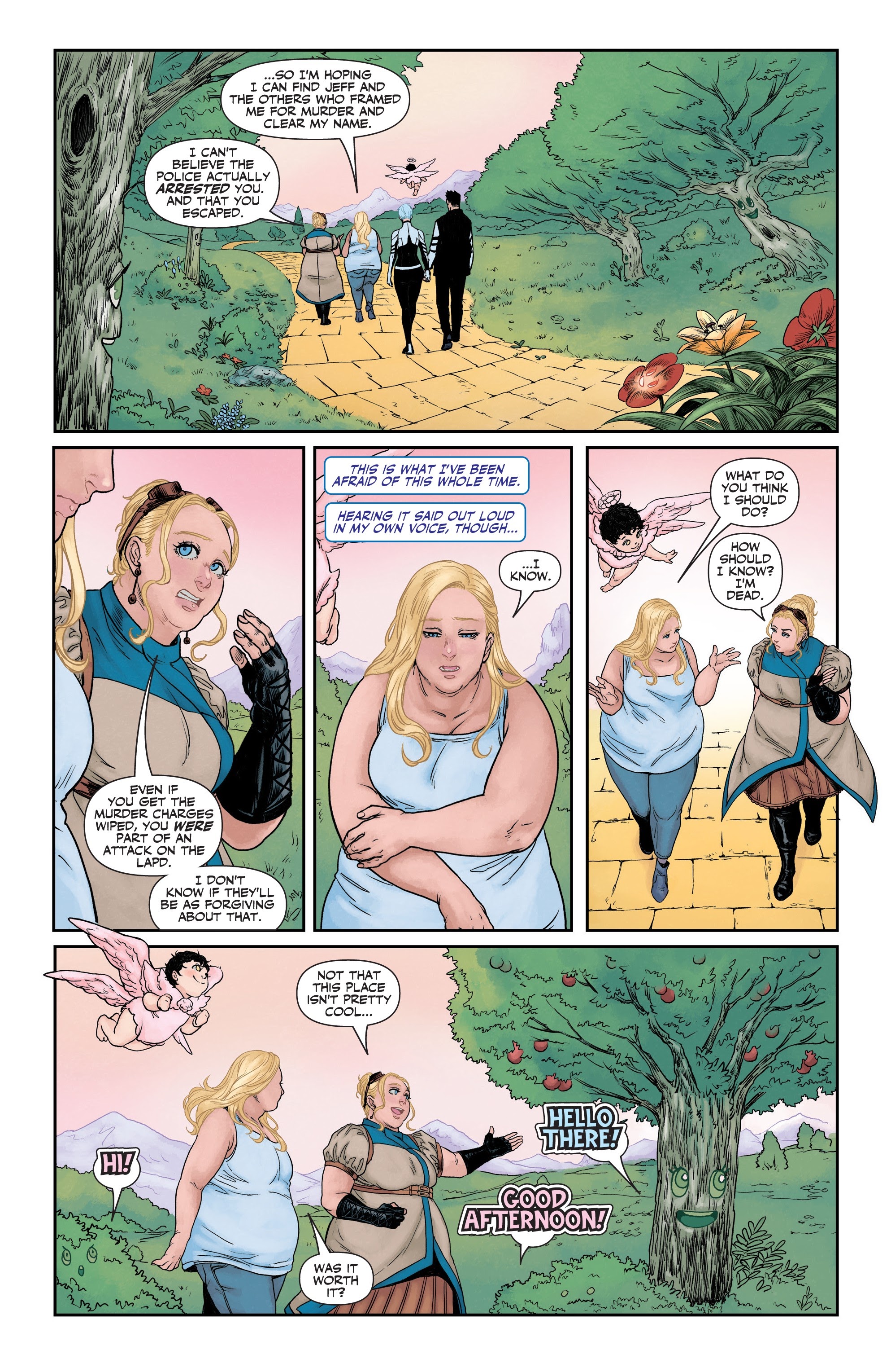 Read online Faith Dreamside comic -  Issue # _TPB - 71