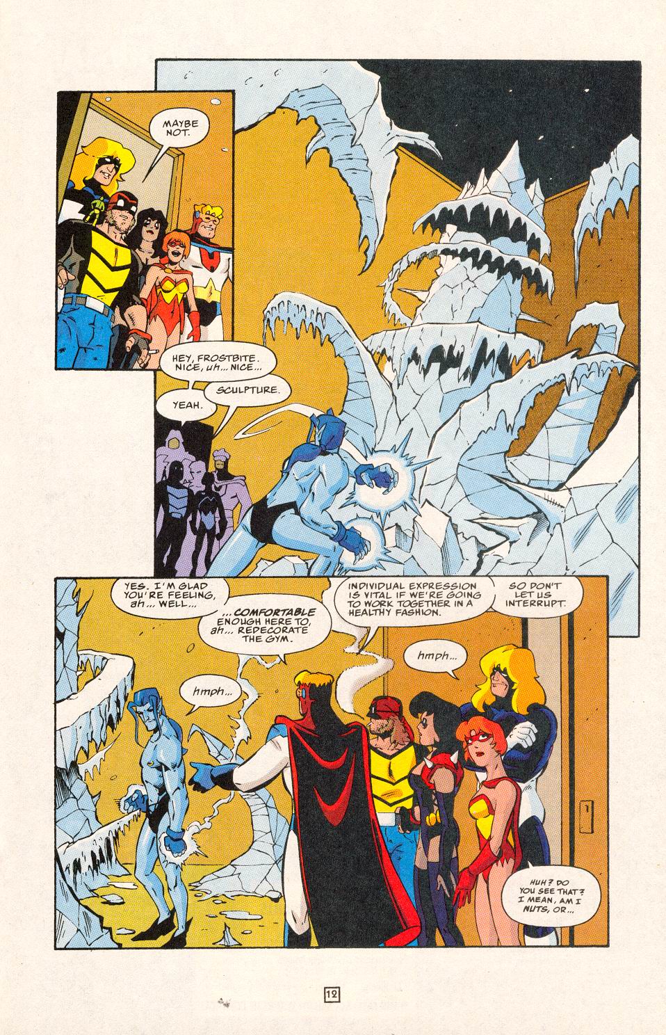 Read online Young Heroes in Love comic -  Issue #3 - 13