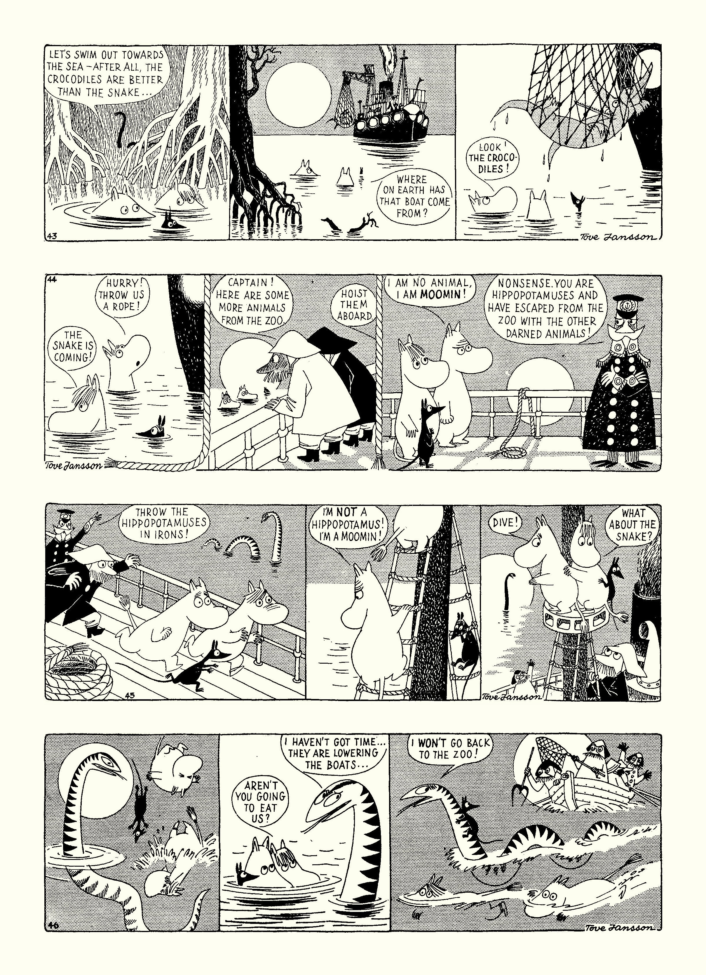 Read online Moomin: The Complete Tove Jansson Comic Strip comic -  Issue # TPB 3 - 31