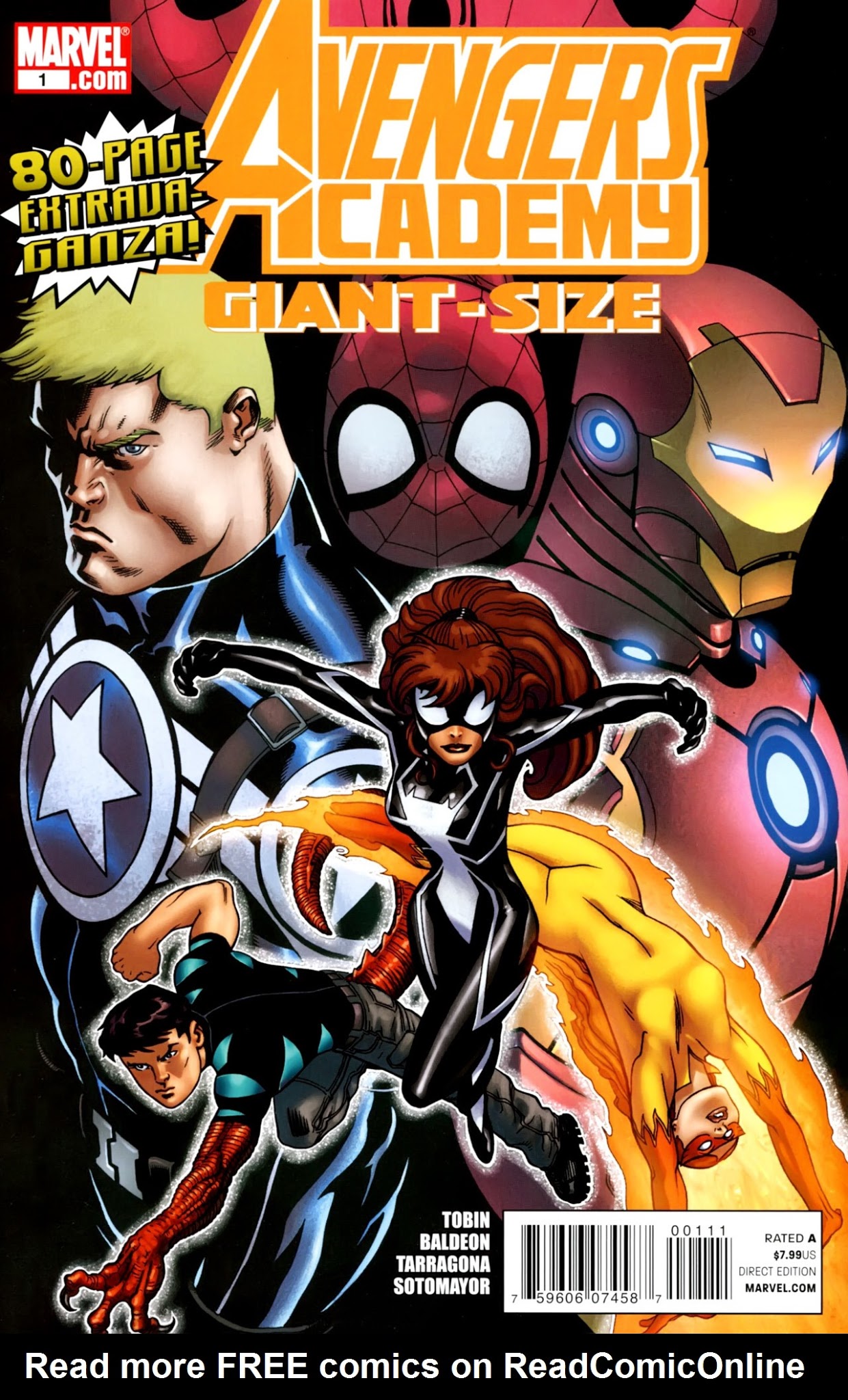 Read online Avengers Academy Giant-Size comic -  Issue # TPB - 1