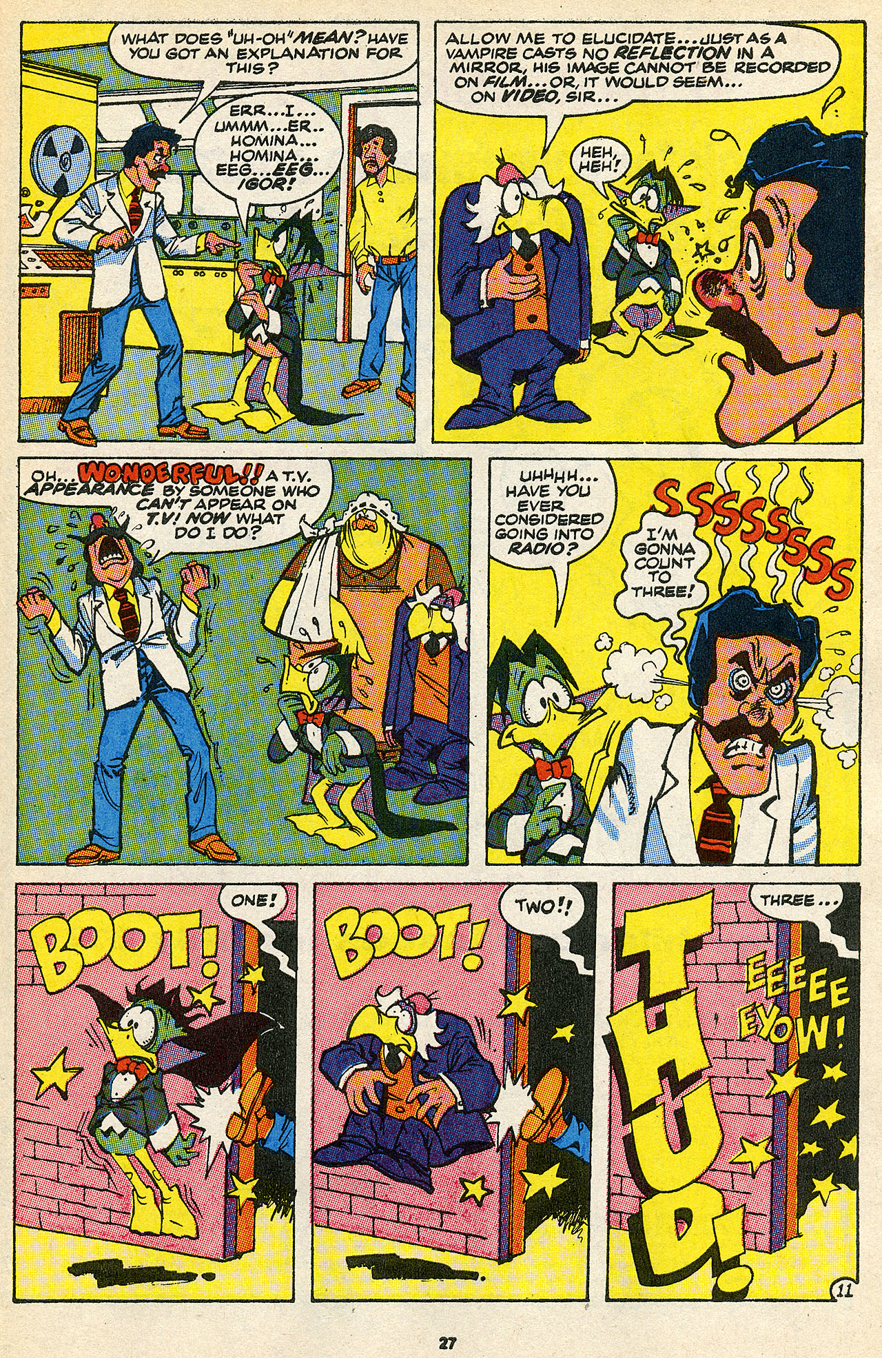 Read online Count Duckula comic -  Issue #8 - 28