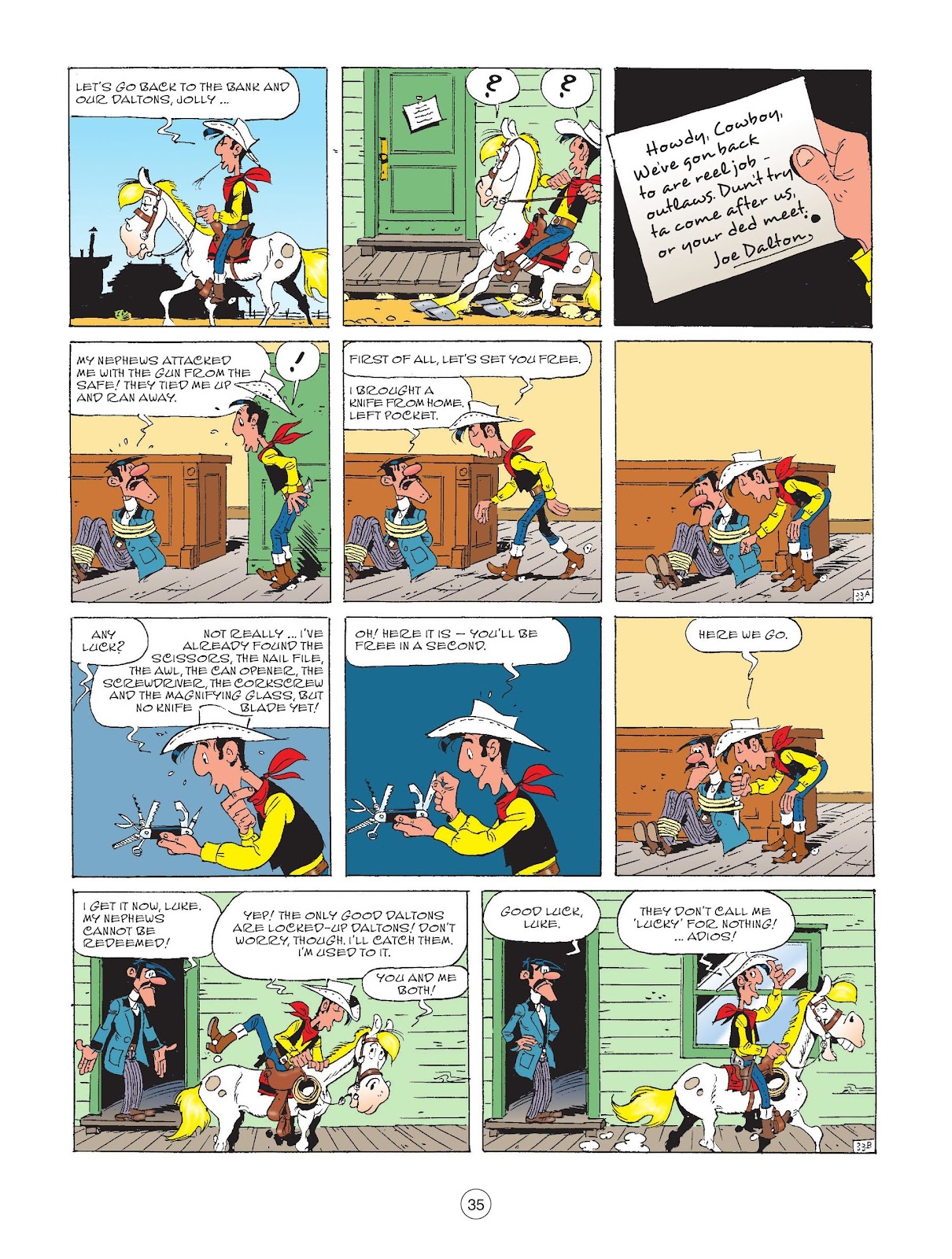 A Lucky Luke Adventure issue 72 - Page 37