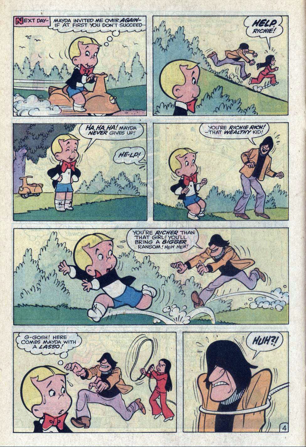 Read online Richie Rich And [...] comic -  Issue #5 - 8