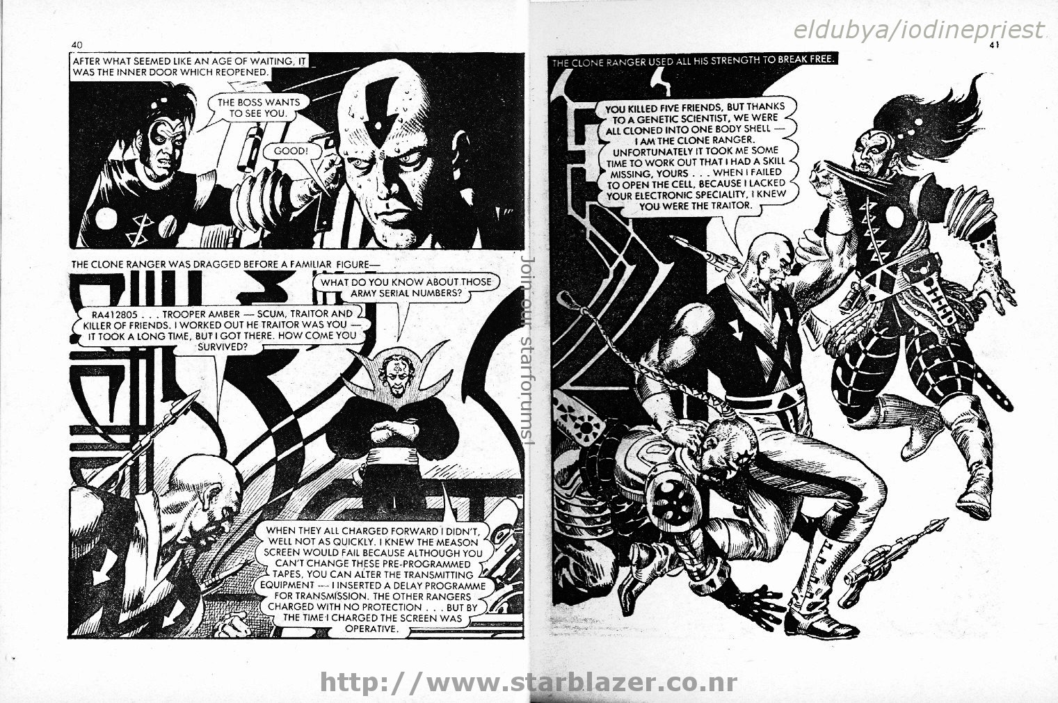 Read online Starblazer comic -  Issue #166 - 22