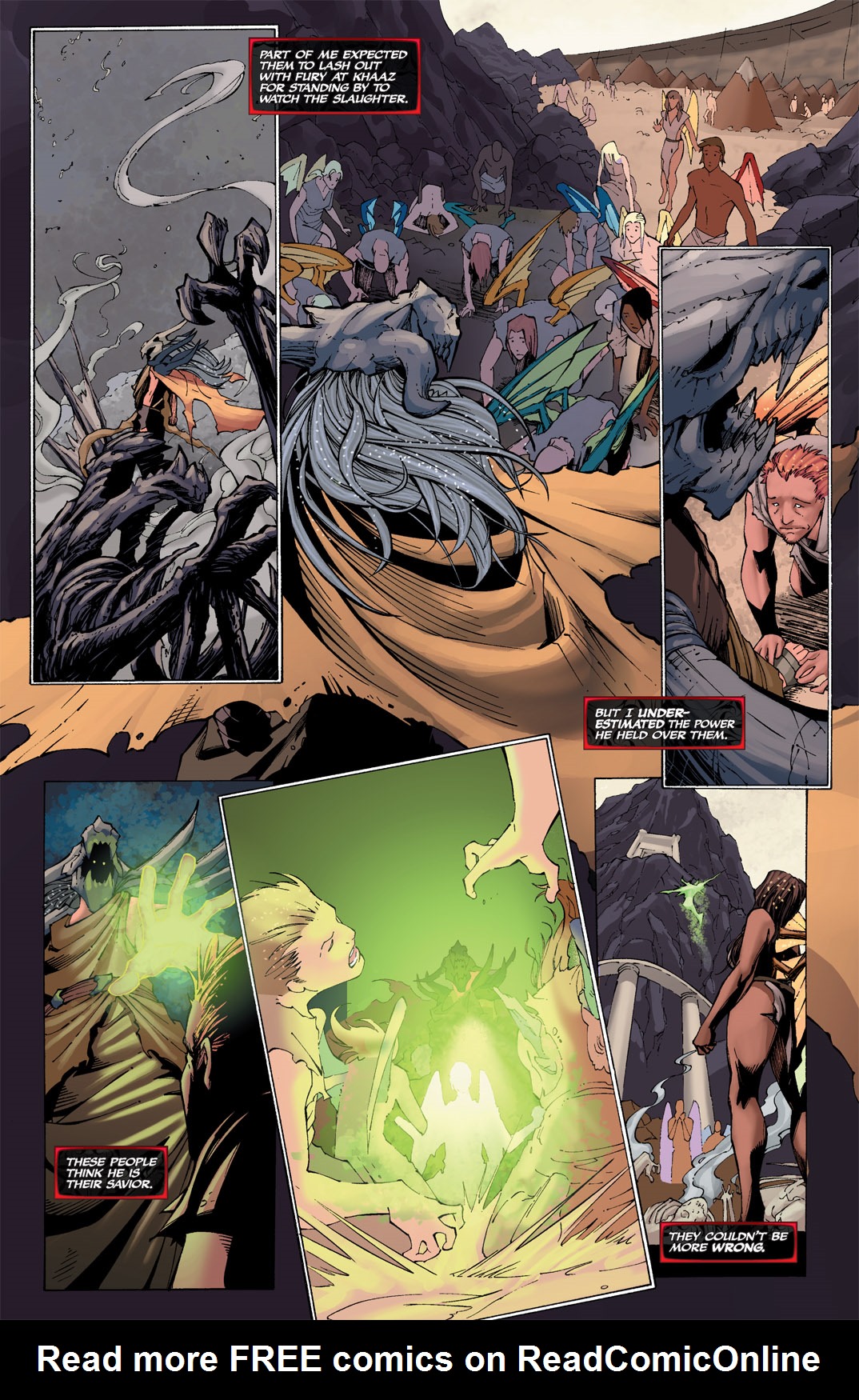 Read online Michael Turner's Soulfire: Chaos Reign comic -  Issue #2 - 17