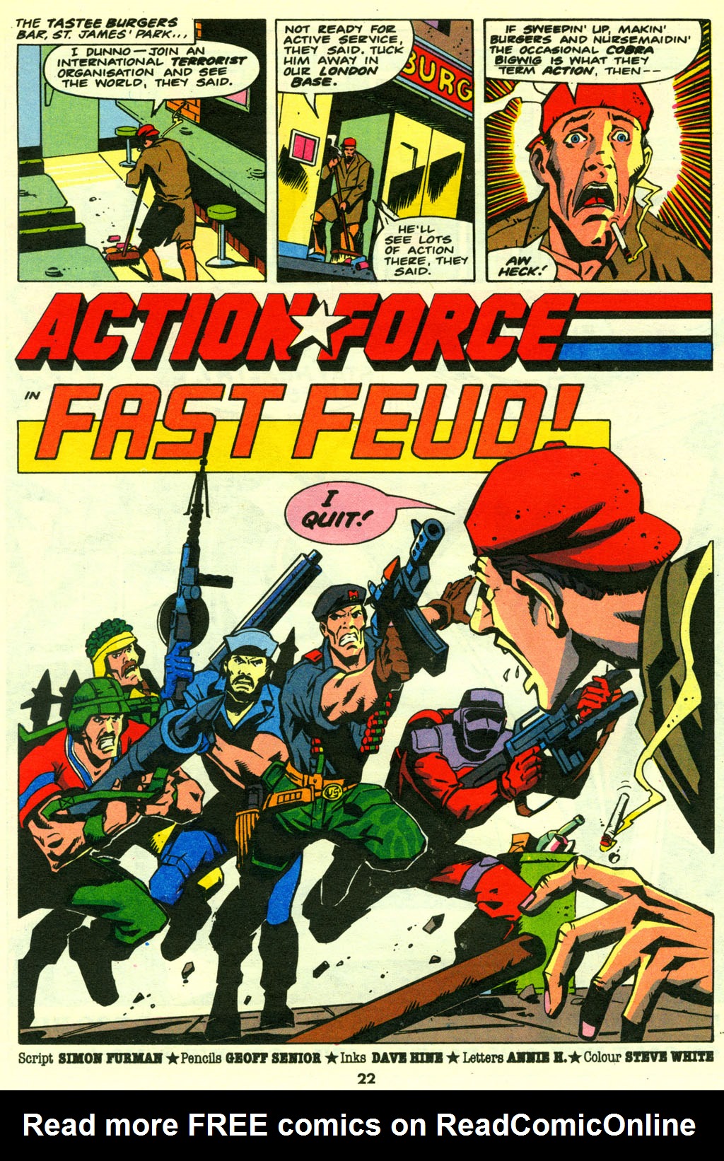 Read online G.I. Joe European Missions comic -  Issue #14 - 22