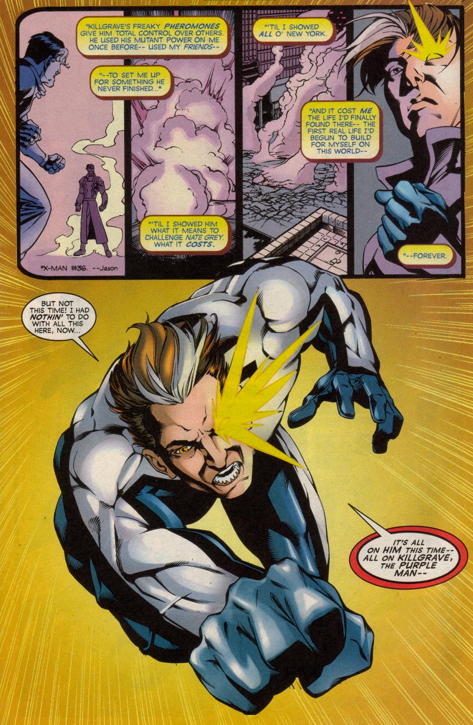 Read online X-Man comic -  Issue #56 - 21