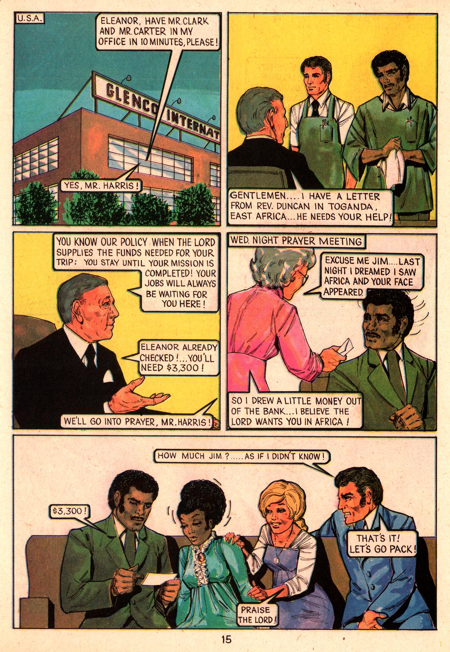 Read online The Crusaders (1974) comic -  Issue #3 - 17