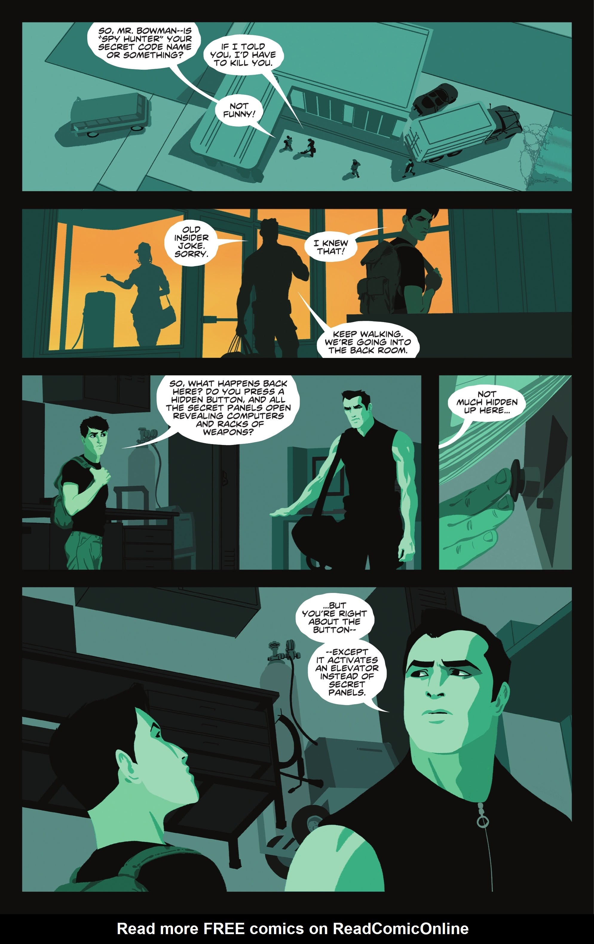 Read online Spy Hunter & Paper Boy comic -  Issue #5 - 7
