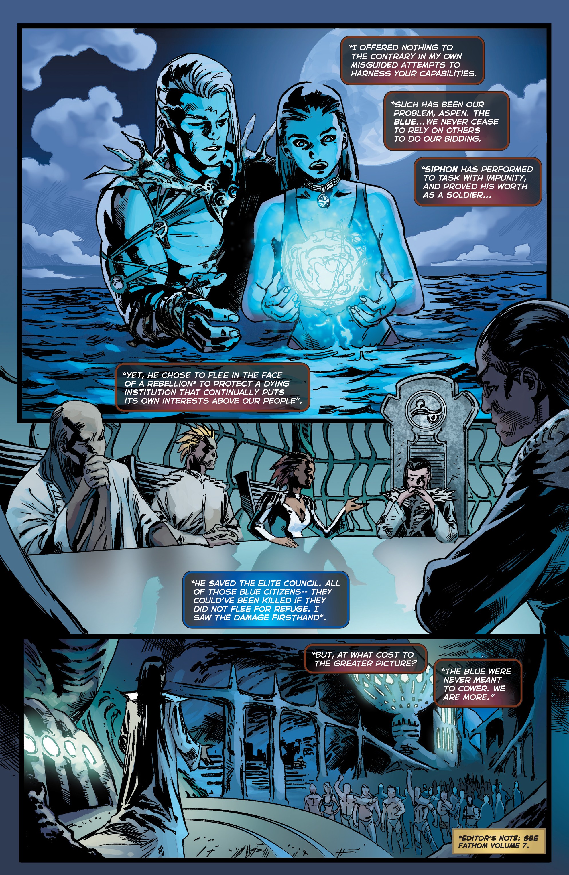 Read online Michael Turner's Fathom (2019) comic -  Issue #1 - 6