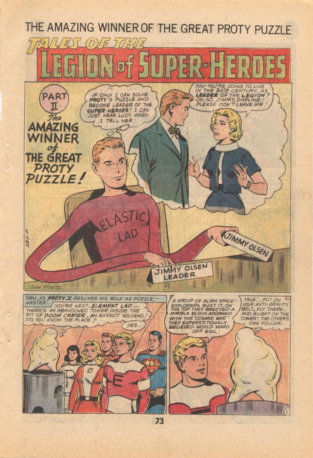 Read online Superboy (1949) comic -  Issue #185 - 74